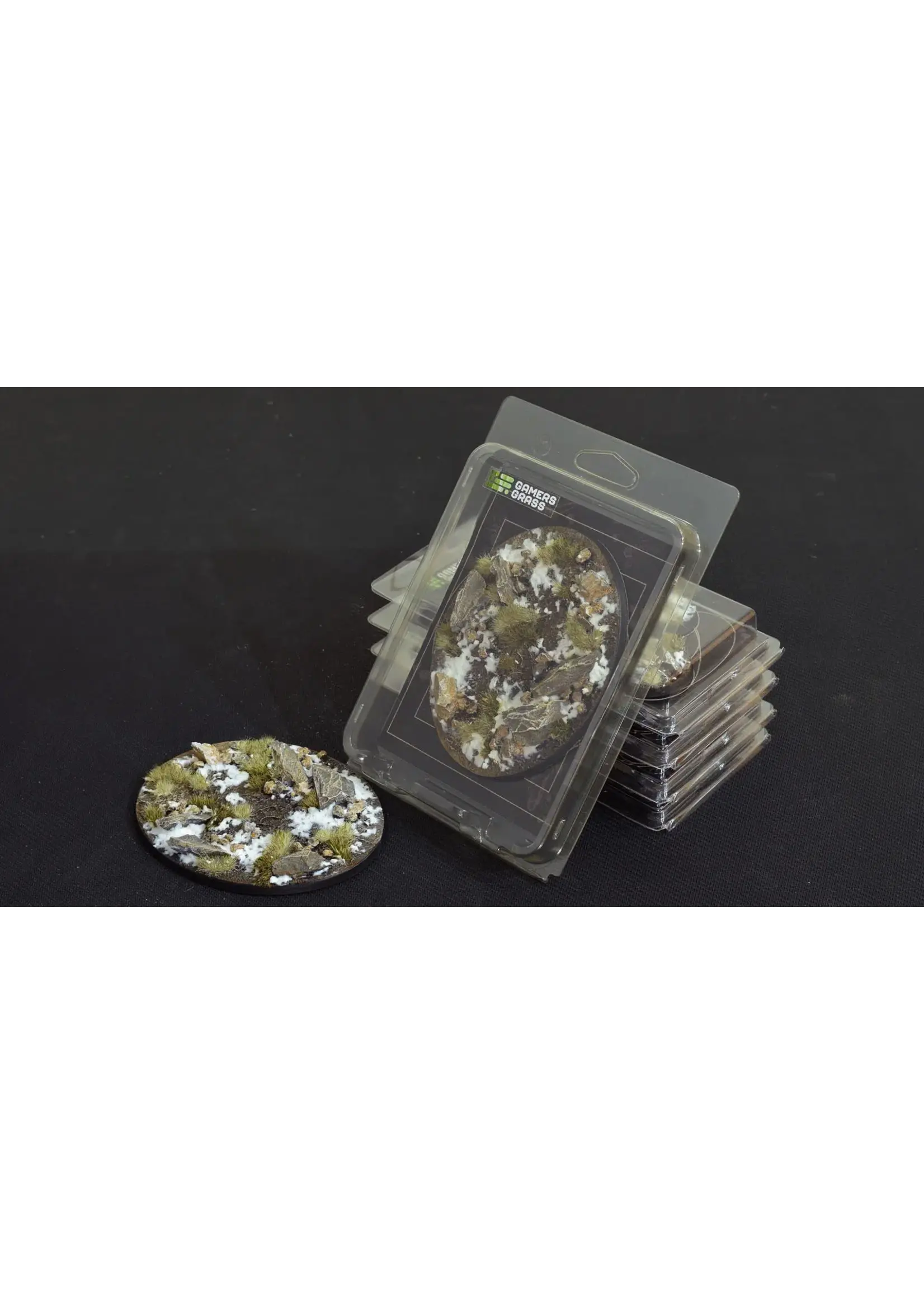 GamersGrass Winter Bases - Oval 120mm - GamersGrass