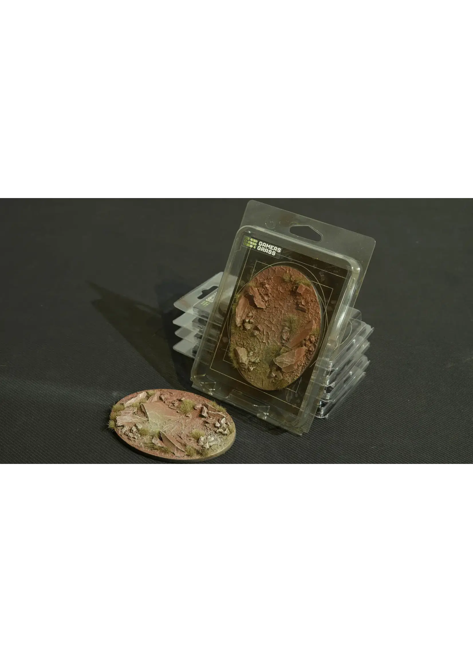 GamersGrass Badlands Bases - Oval 120mm - GamersGrass