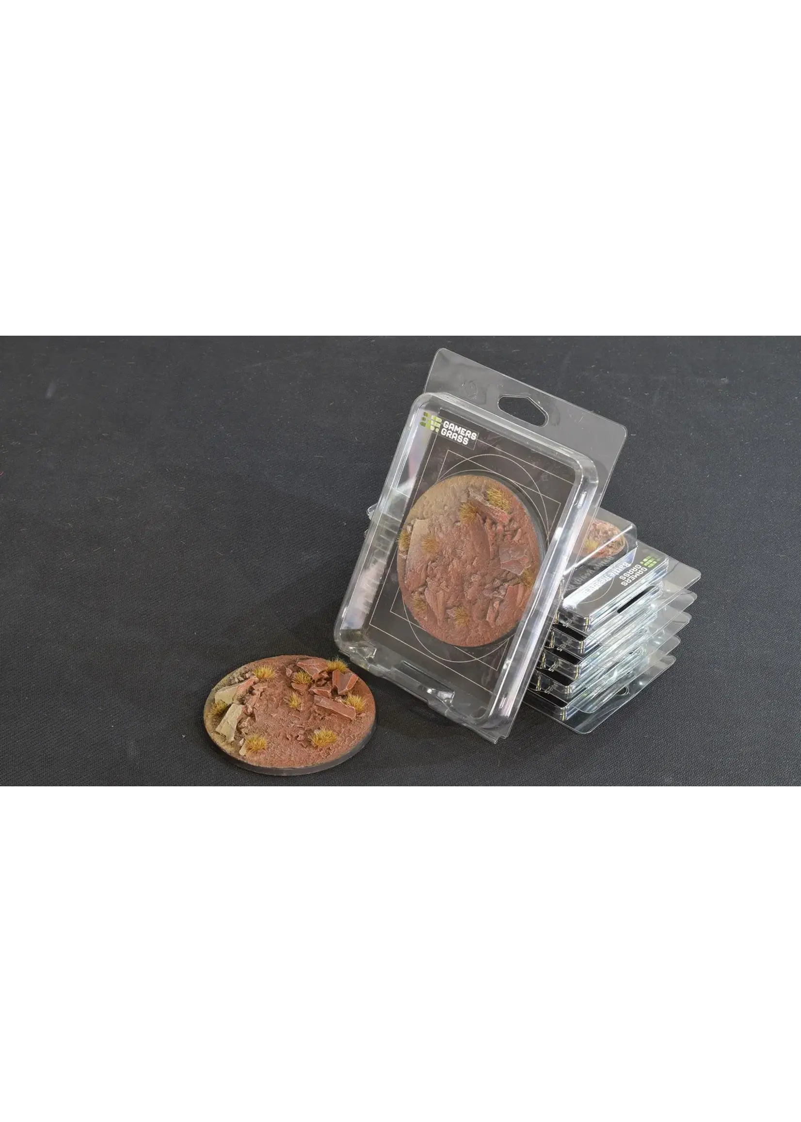 GamersGrass Badlands Bases - Round 100mm - GamersGrass