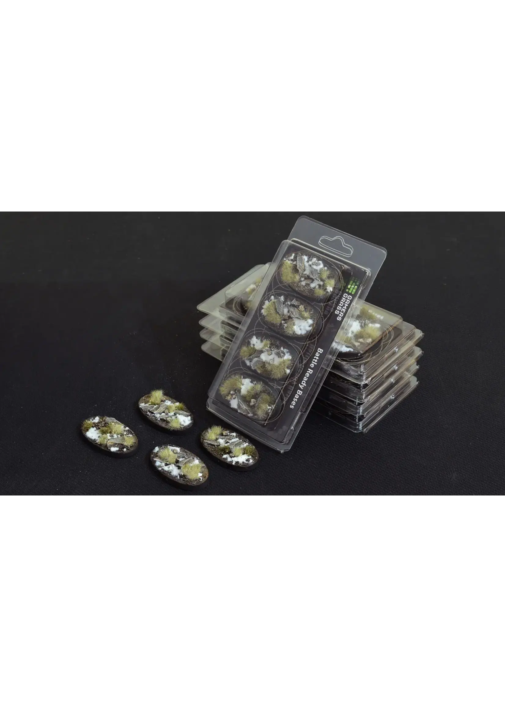 GamersGrass Winter Bases - Oval 60mm - GamersGrass