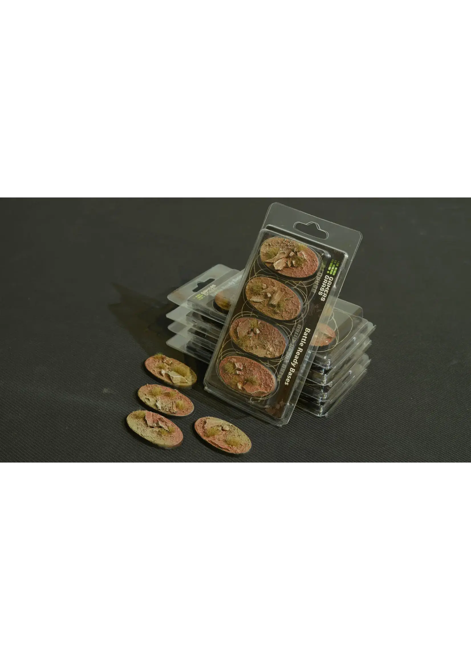 GamersGrass Badlands Bases - Oval 60mm - GamersGrass