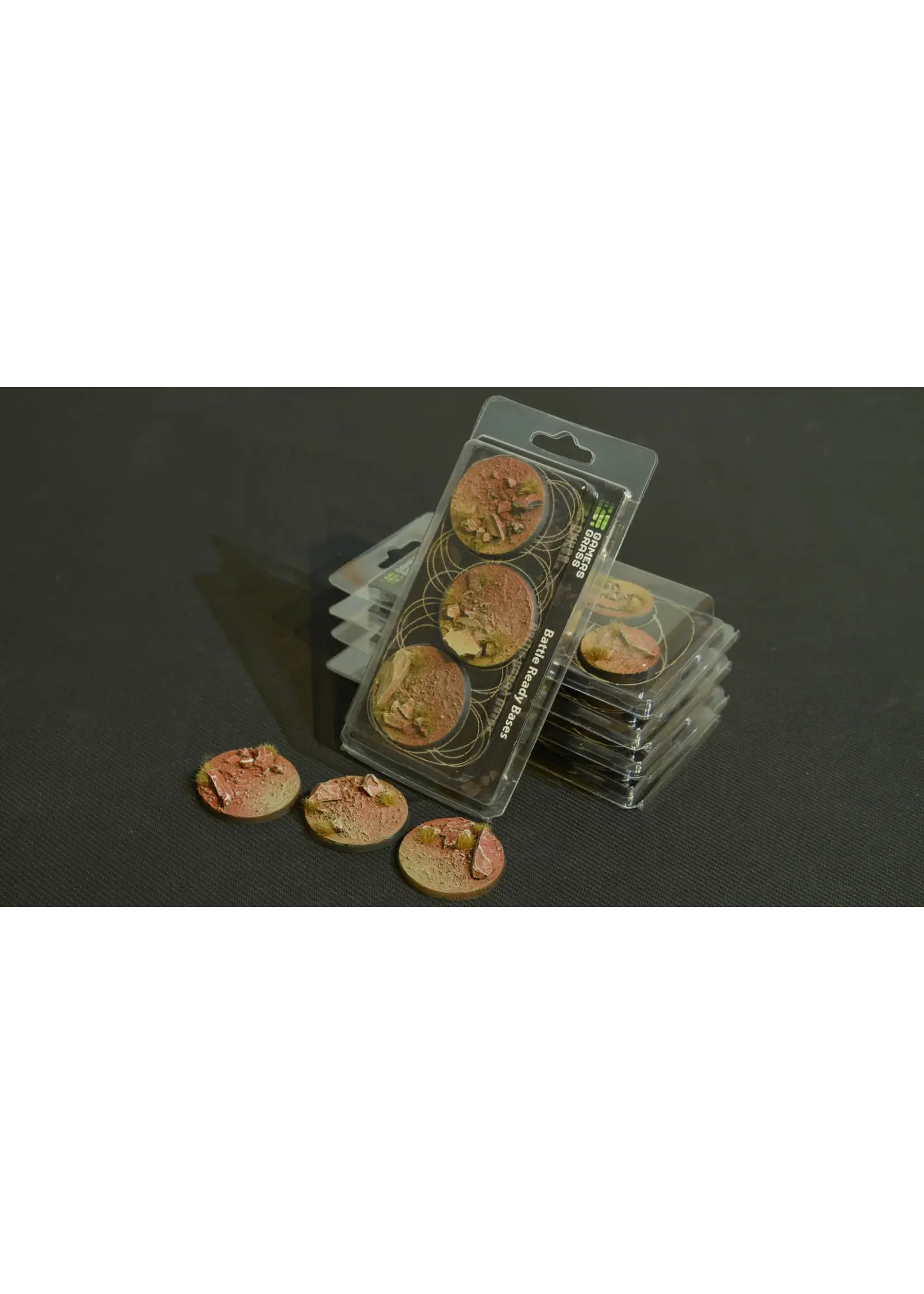 GamersGrass Badlands Bases - Round 50mm - GamersGrass
