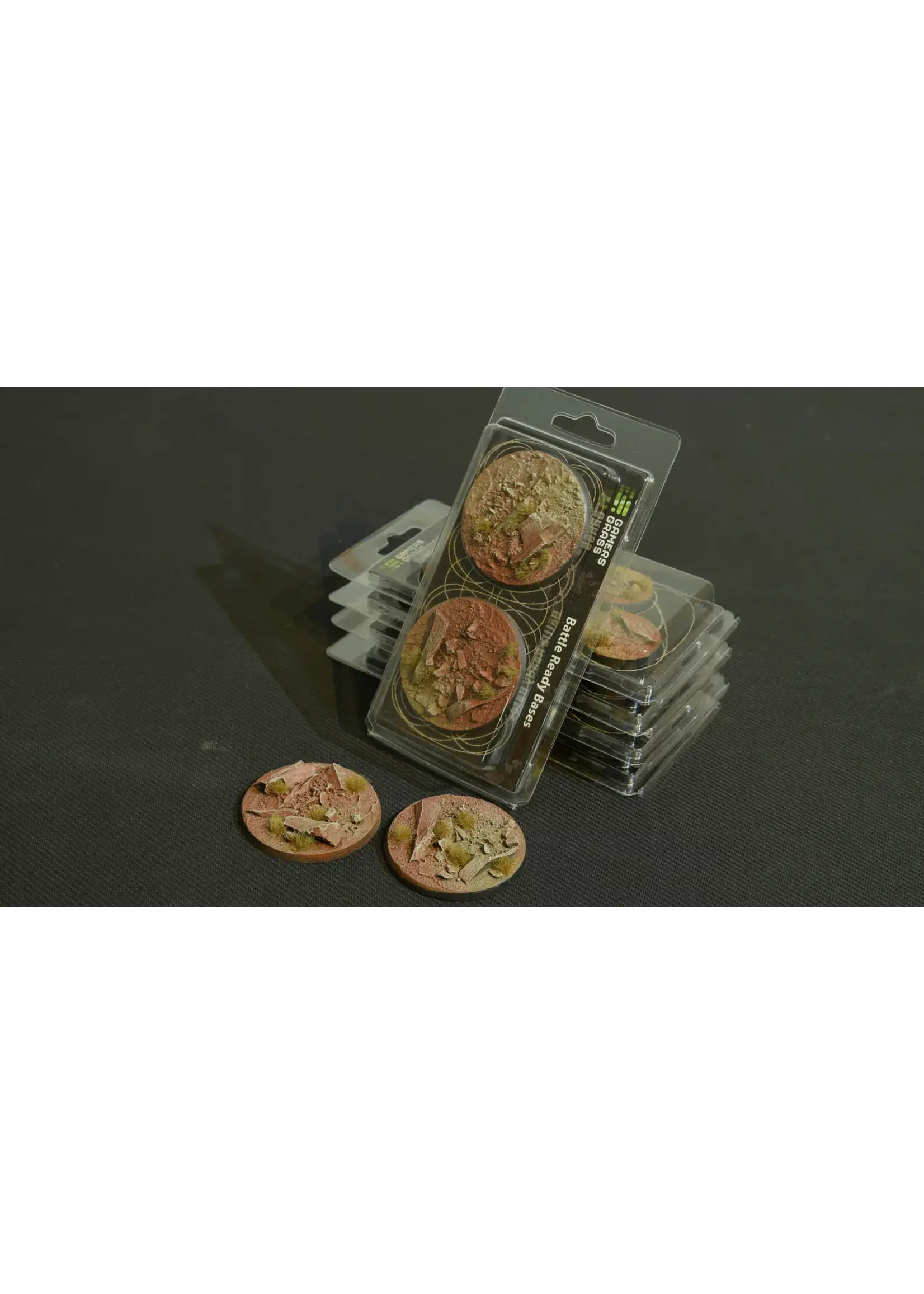 GamersGrass Badlands Bases - Round 60mm - GamersGrass
