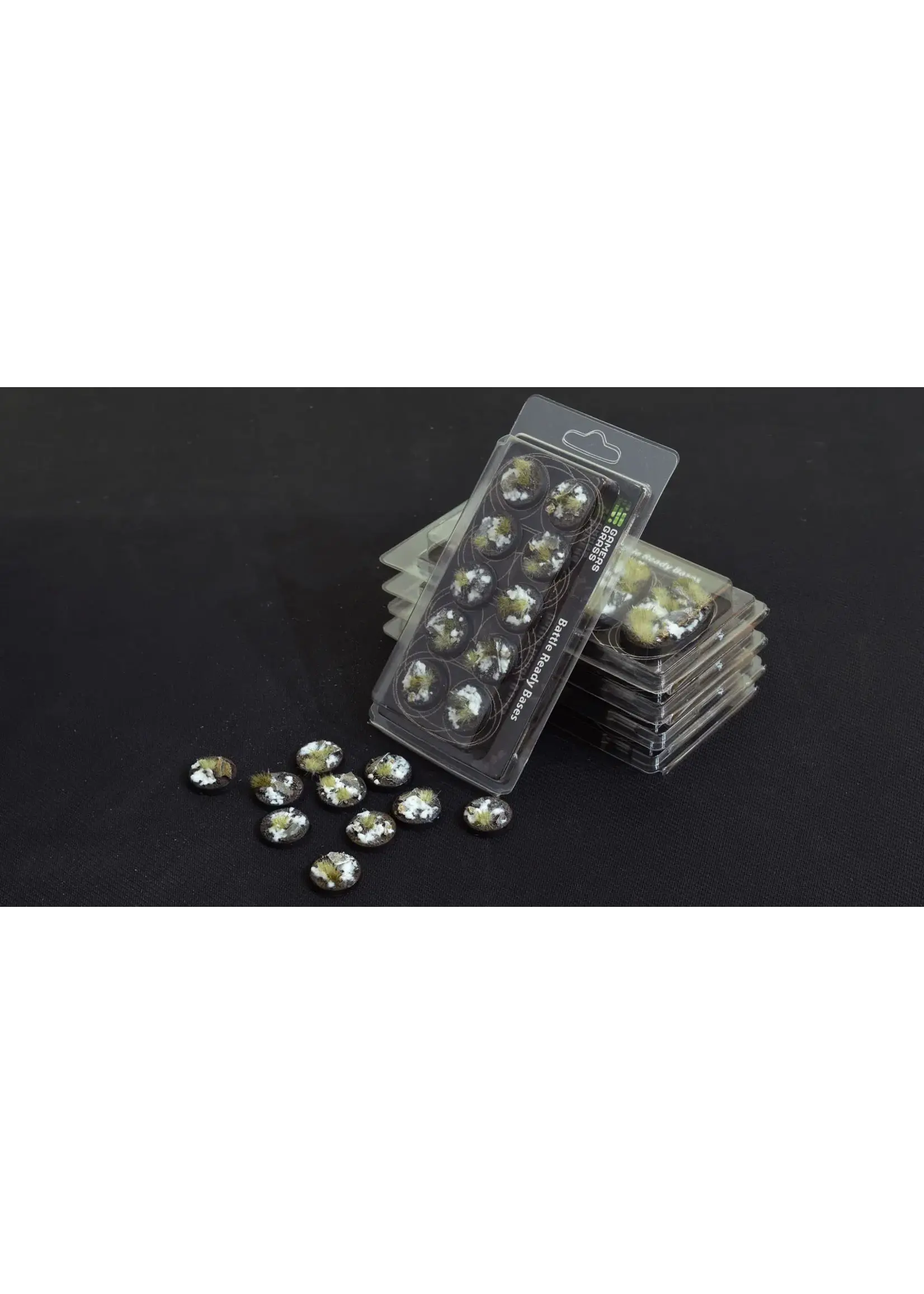GamersGrass Winter Bases - Round 25mm - GamersGrass