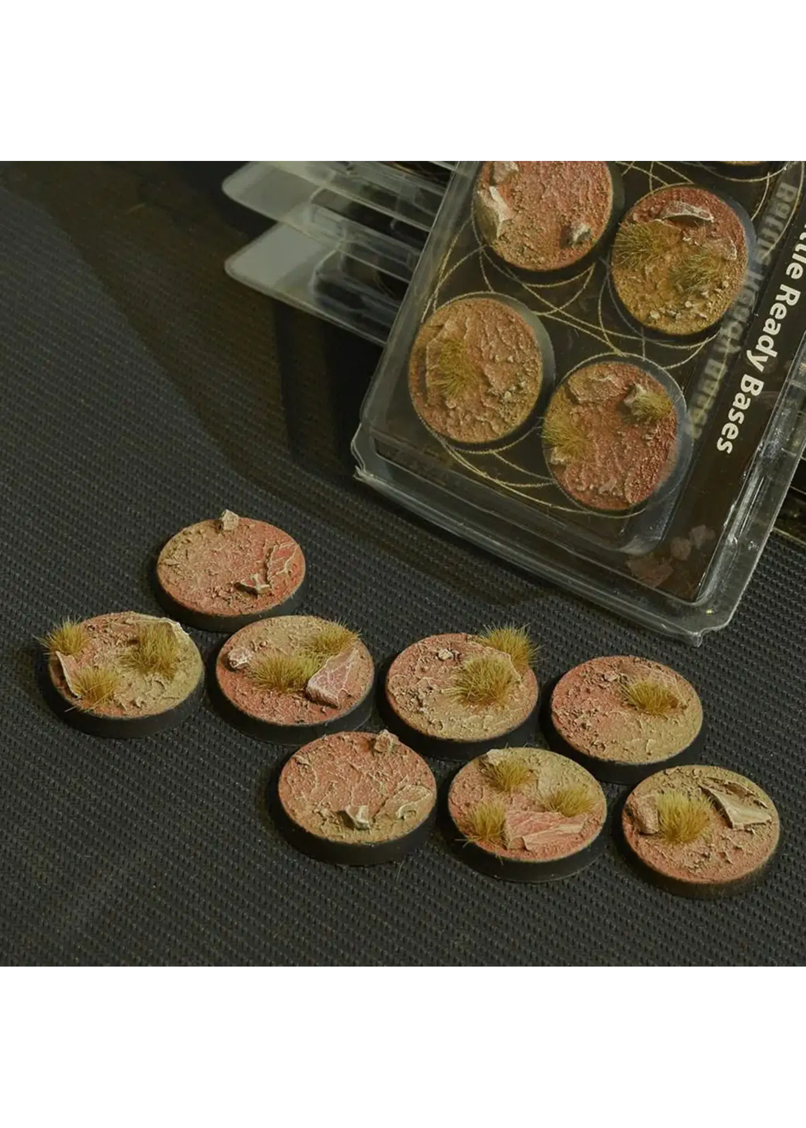 GamersGrass Badlands Bases - Round 32mm - GamersGrass