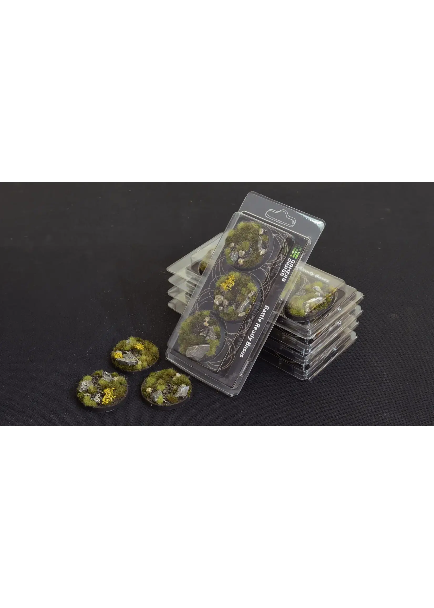 GamersGrass Highlands Bases - Round 50mm - GamersGrass