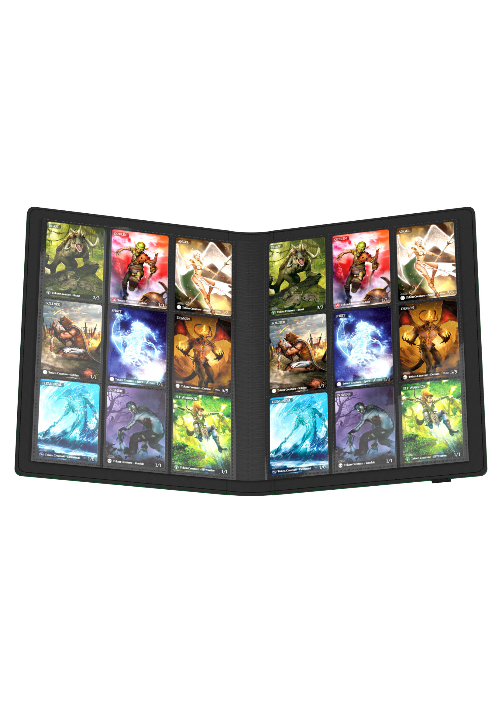 Ultimate Guard Flexxfolio 360 - 18 pocket - Xenoskin - Green