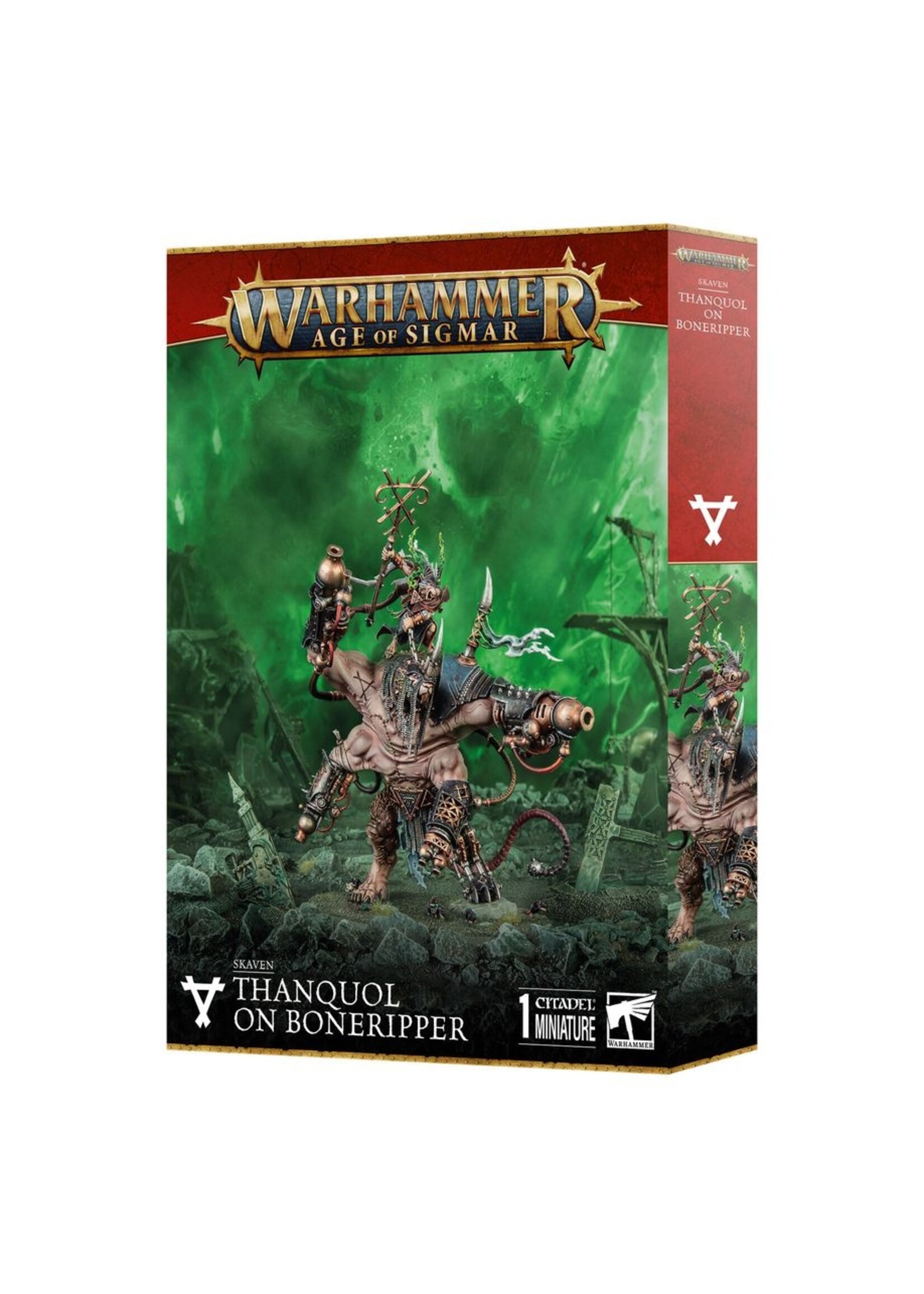 Warhammer: age of sigmar Skaven: Thanquol on Boneripper