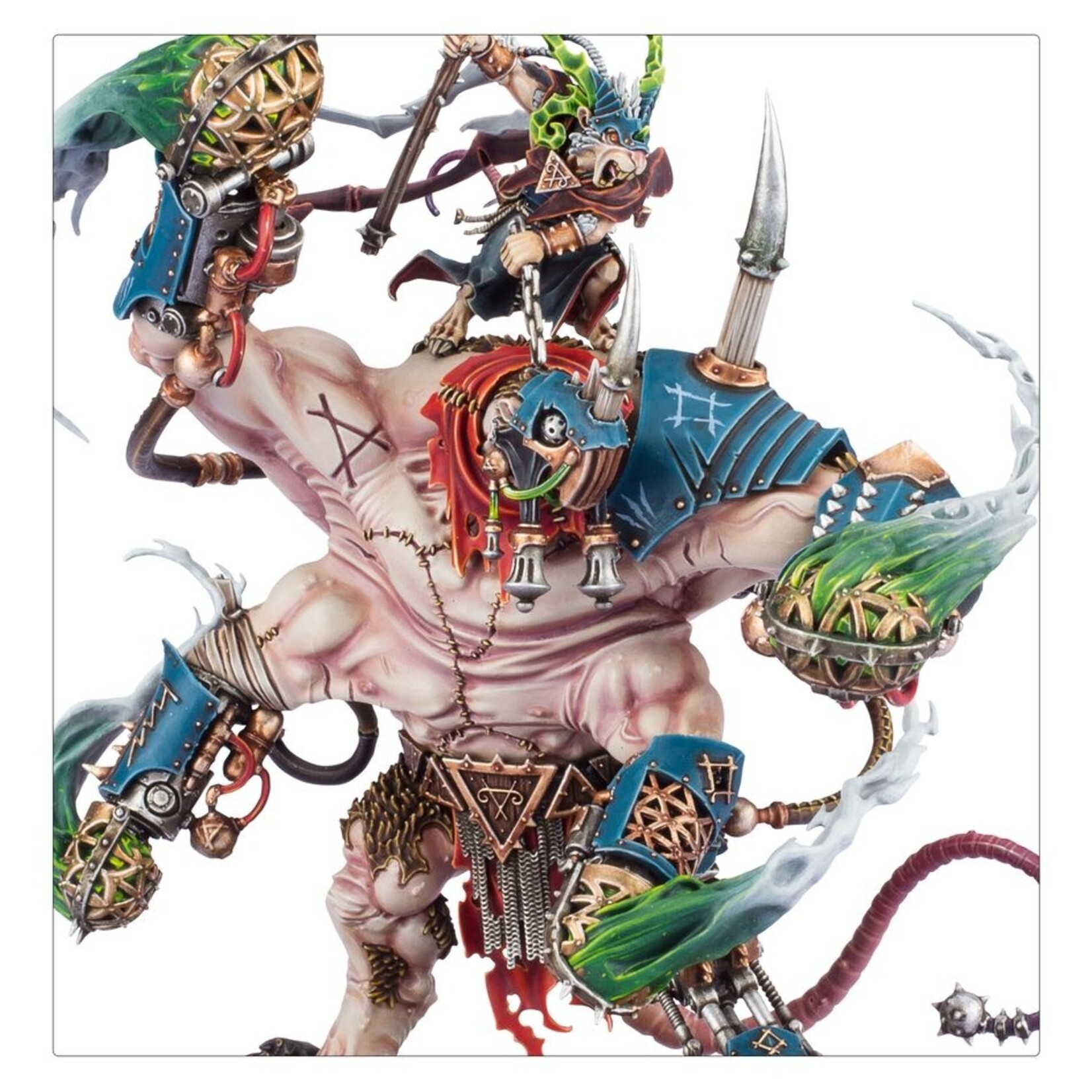 Warhammer: age of sigmar Skaven: Thanquol on Boneripper