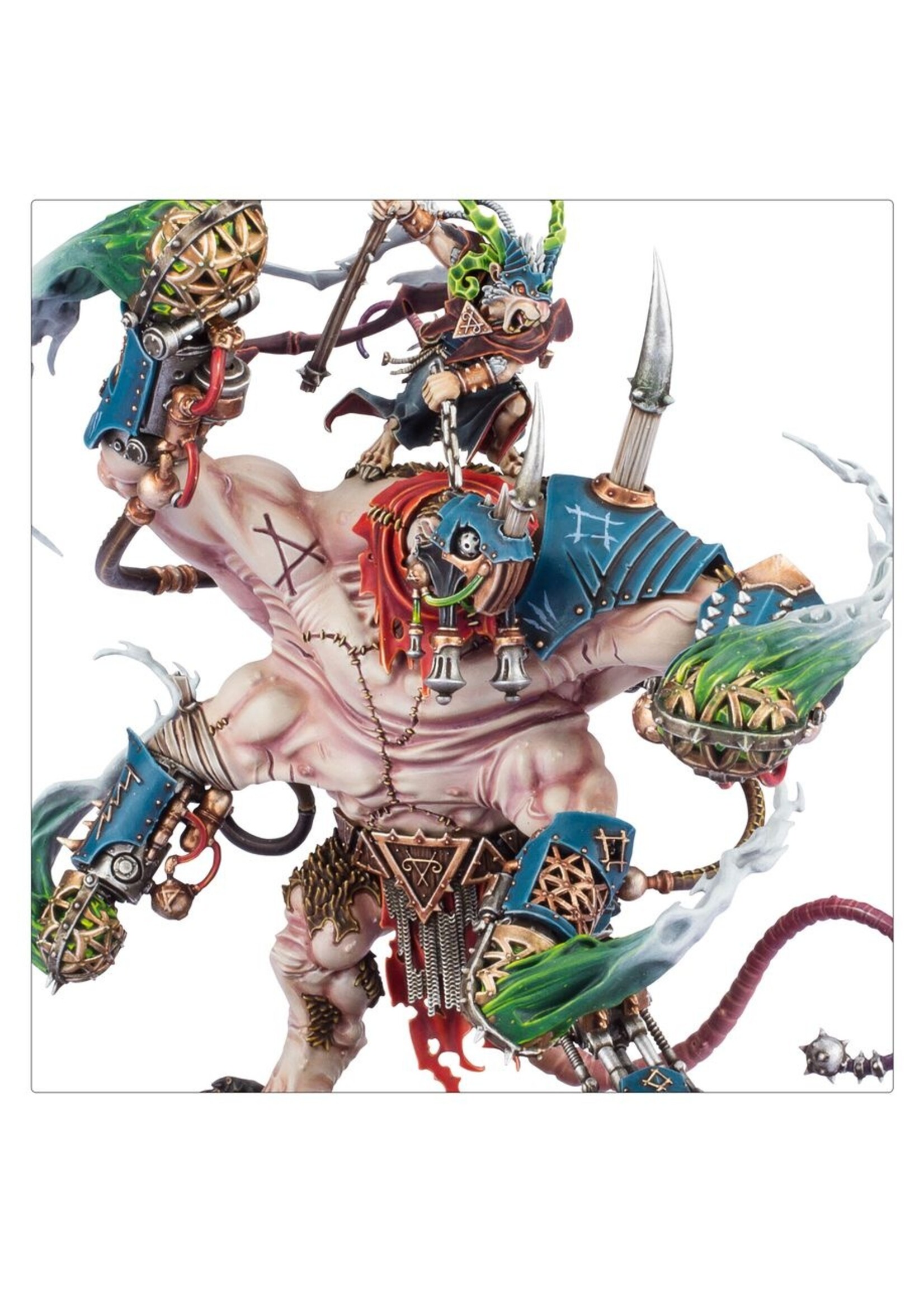 Warhammer: age of sigmar Skaven: Thanquol on Boneripper