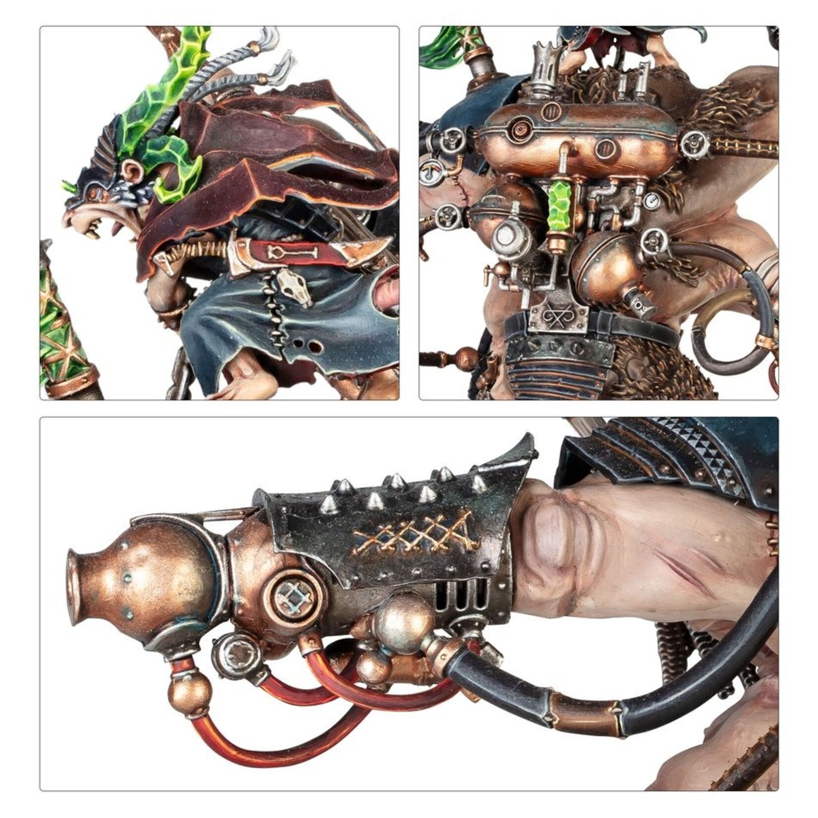 Warhammer: age of sigmar Skaven: Thanquol on Boneripper