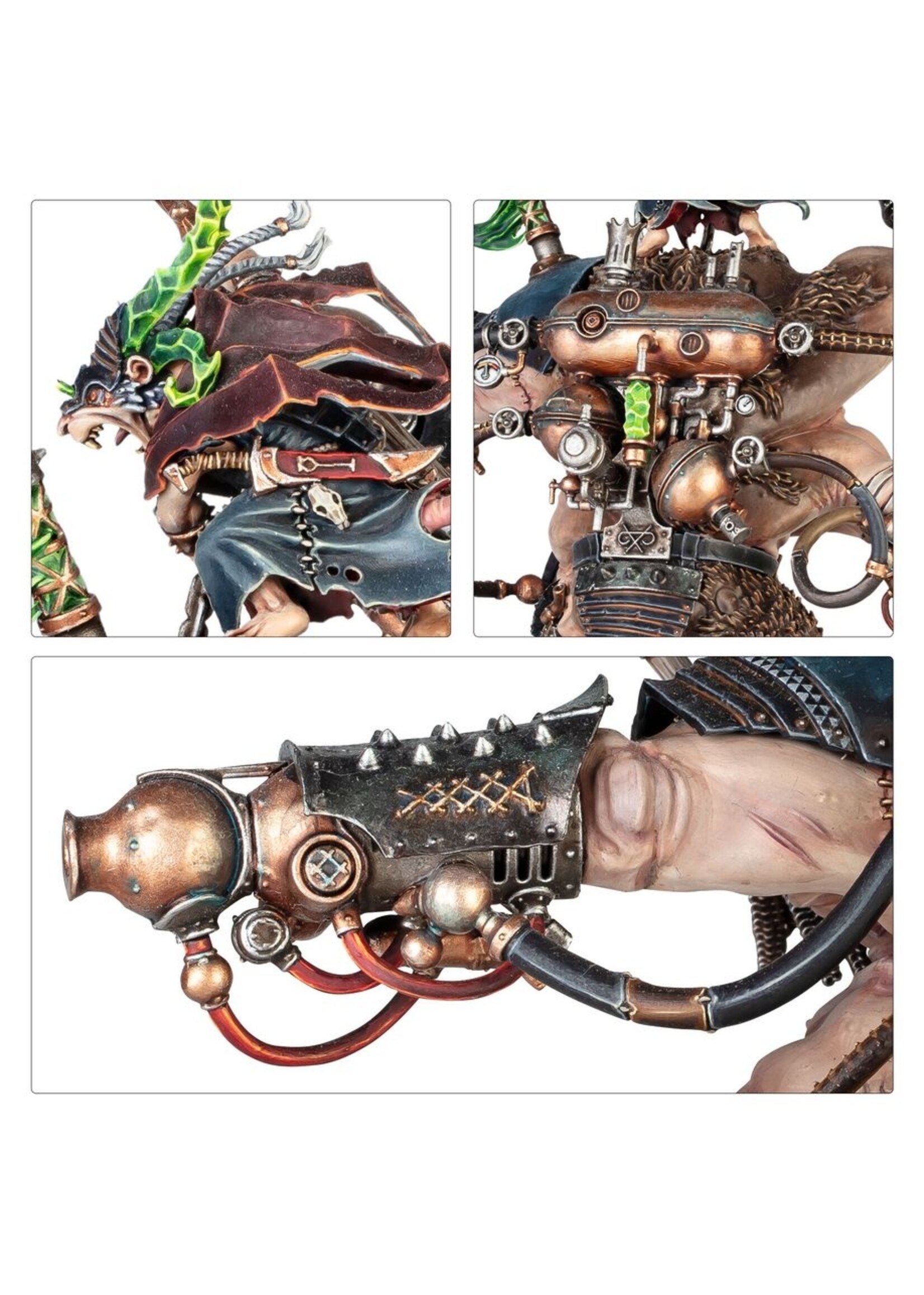 Warhammer: age of sigmar Skaven: Thanquol on Boneripper