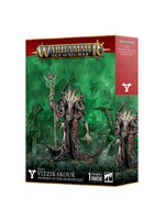 Warhammer: age of sigmar Skaven: Vizzik Skour Prophet Horned Rat