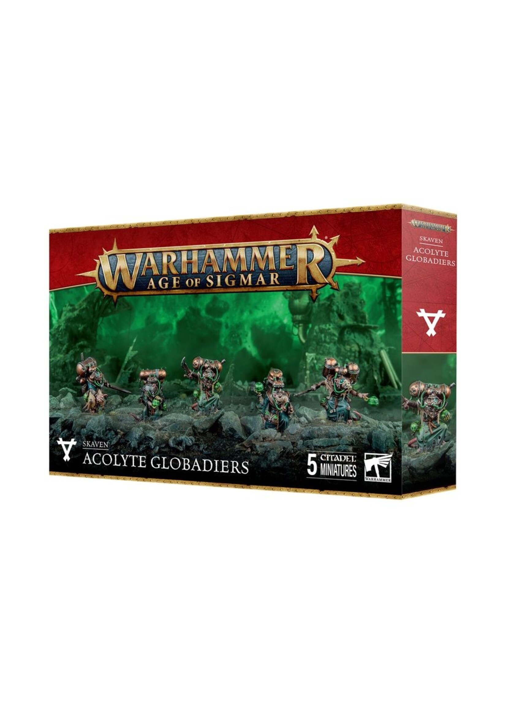 Warhammer: age of sigmar Skaven: Acolyte Globadiers
