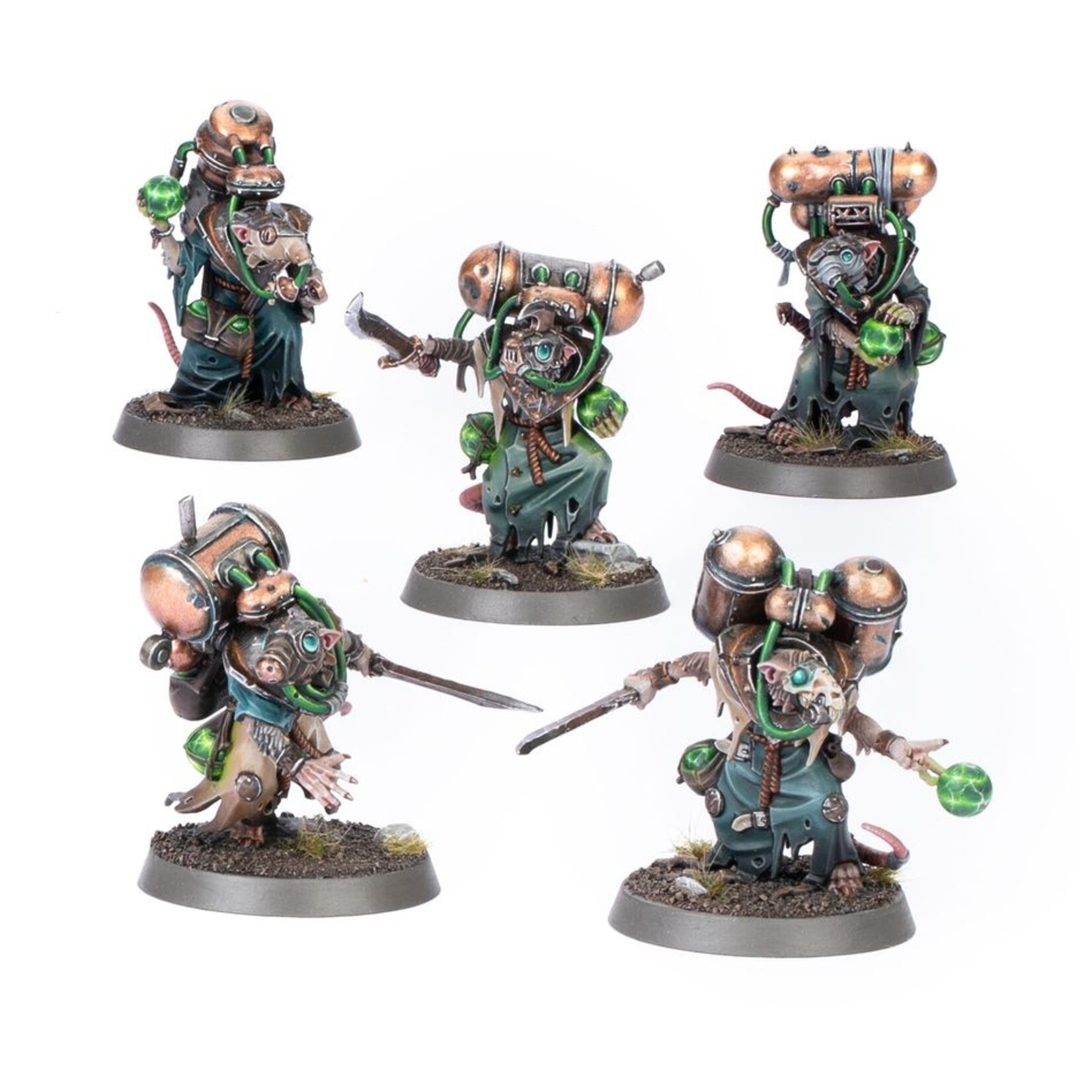 Warhammer: age of sigmar Skaven: Acolyte Globadiers