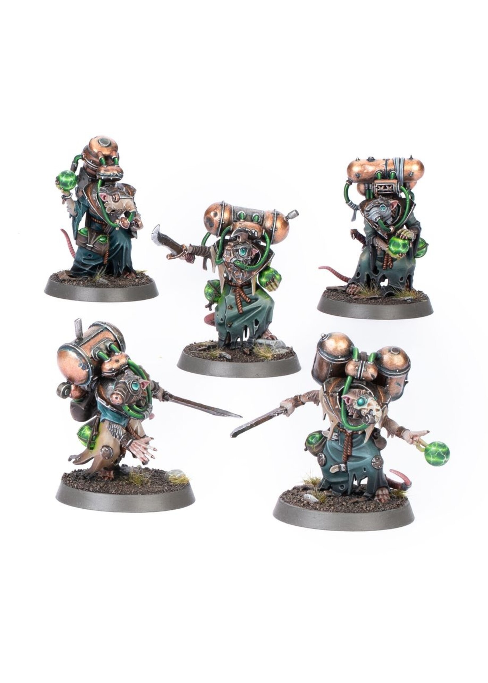 Warhammer: age of sigmar Skaven: Acolyte Globadiers