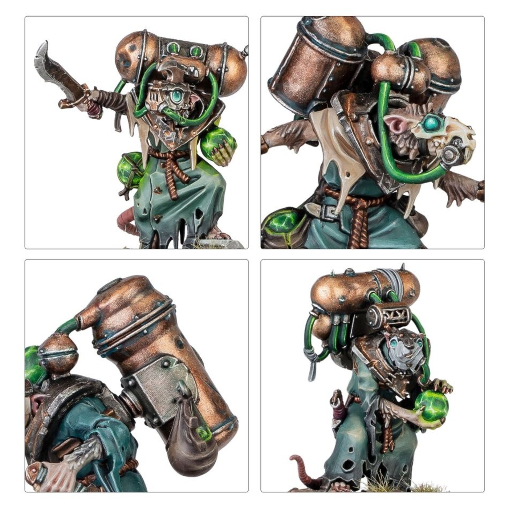 Warhammer: age of sigmar Skaven: Acolyte Globadiers