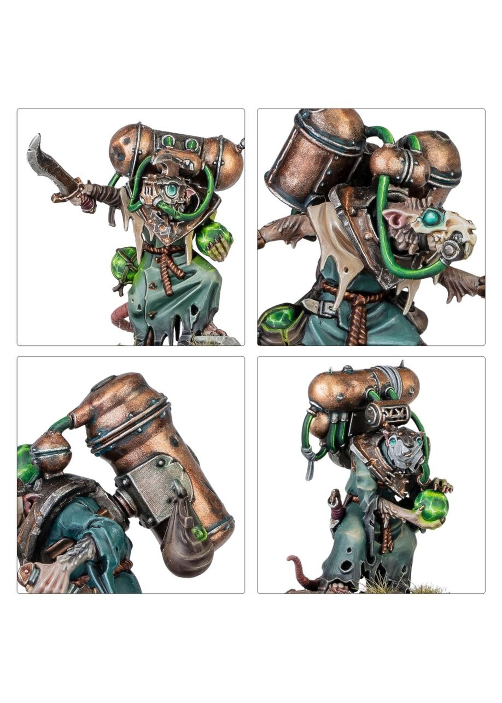 Warhammer: age of sigmar Skaven: Acolyte Globadiers