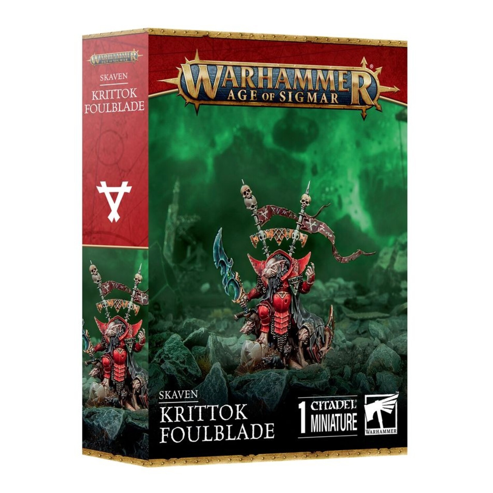 Warhammer: age of sigmar Skaven: Krittok Foulblade