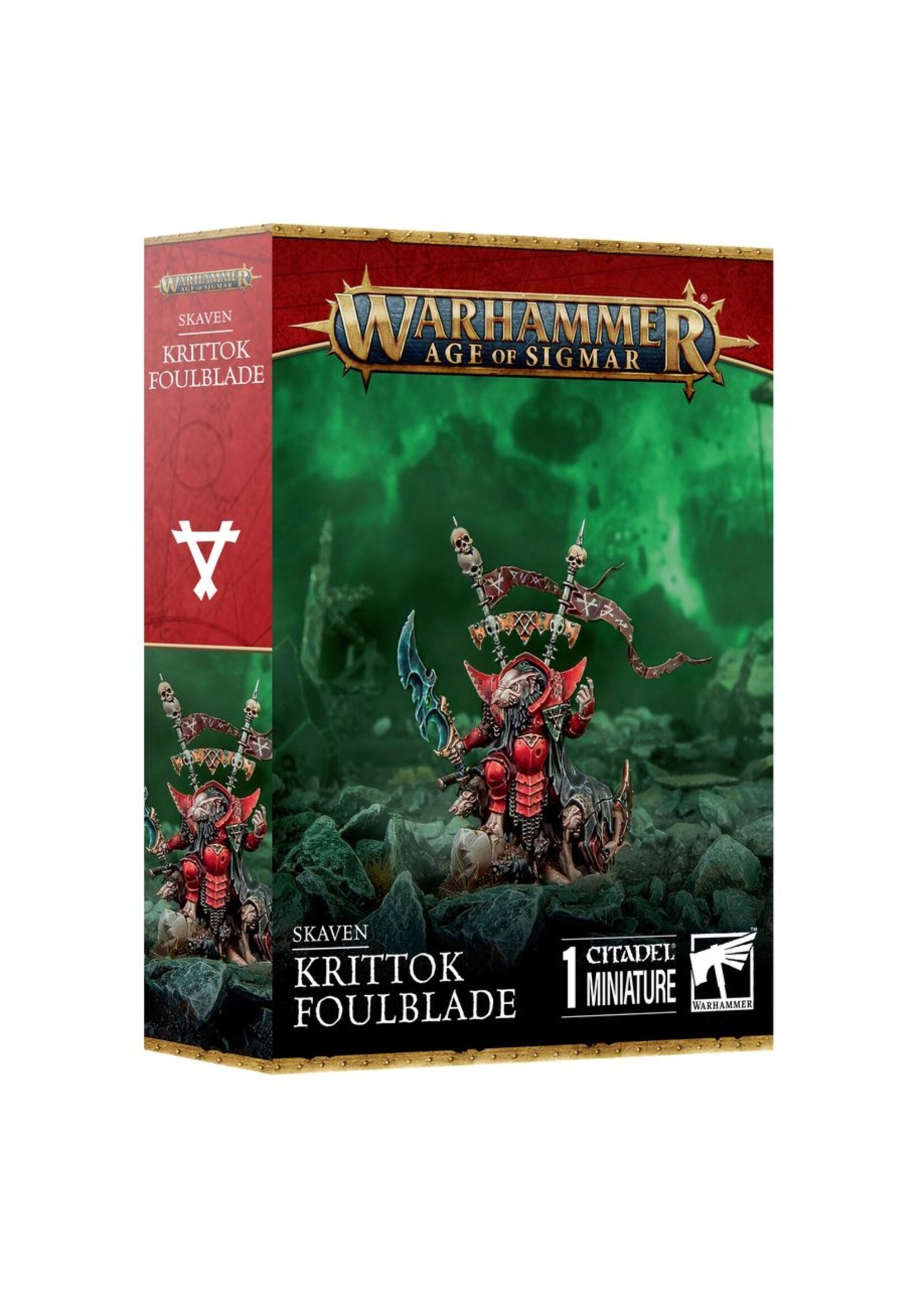 Warhammer: age of sigmar Skaven: Krittok Foulblade
