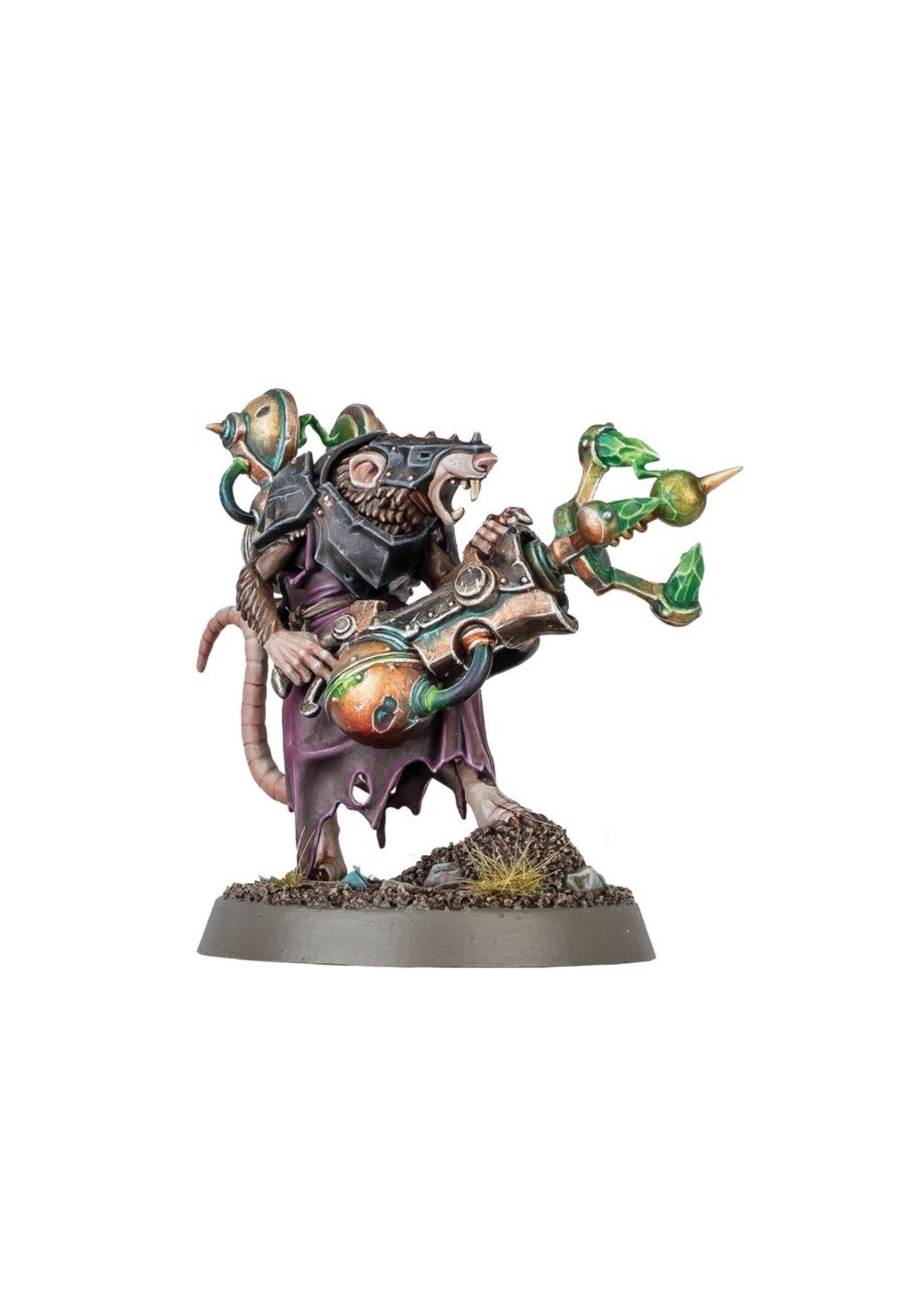 Warhammer: age of sigmar Skaven: Warlock Galvaneer