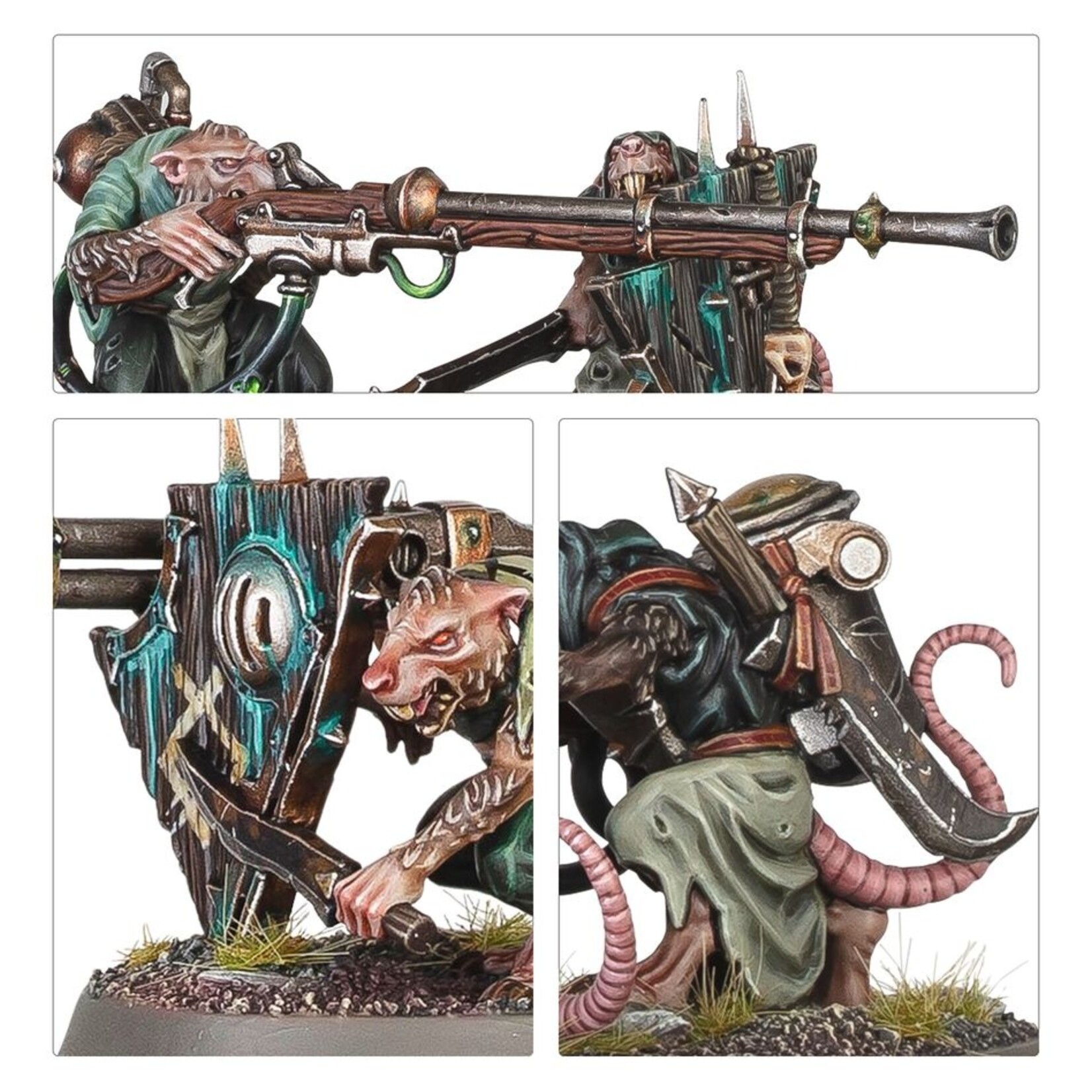 Warhammer: age of sigmar Skaven: Warplock Jezzails