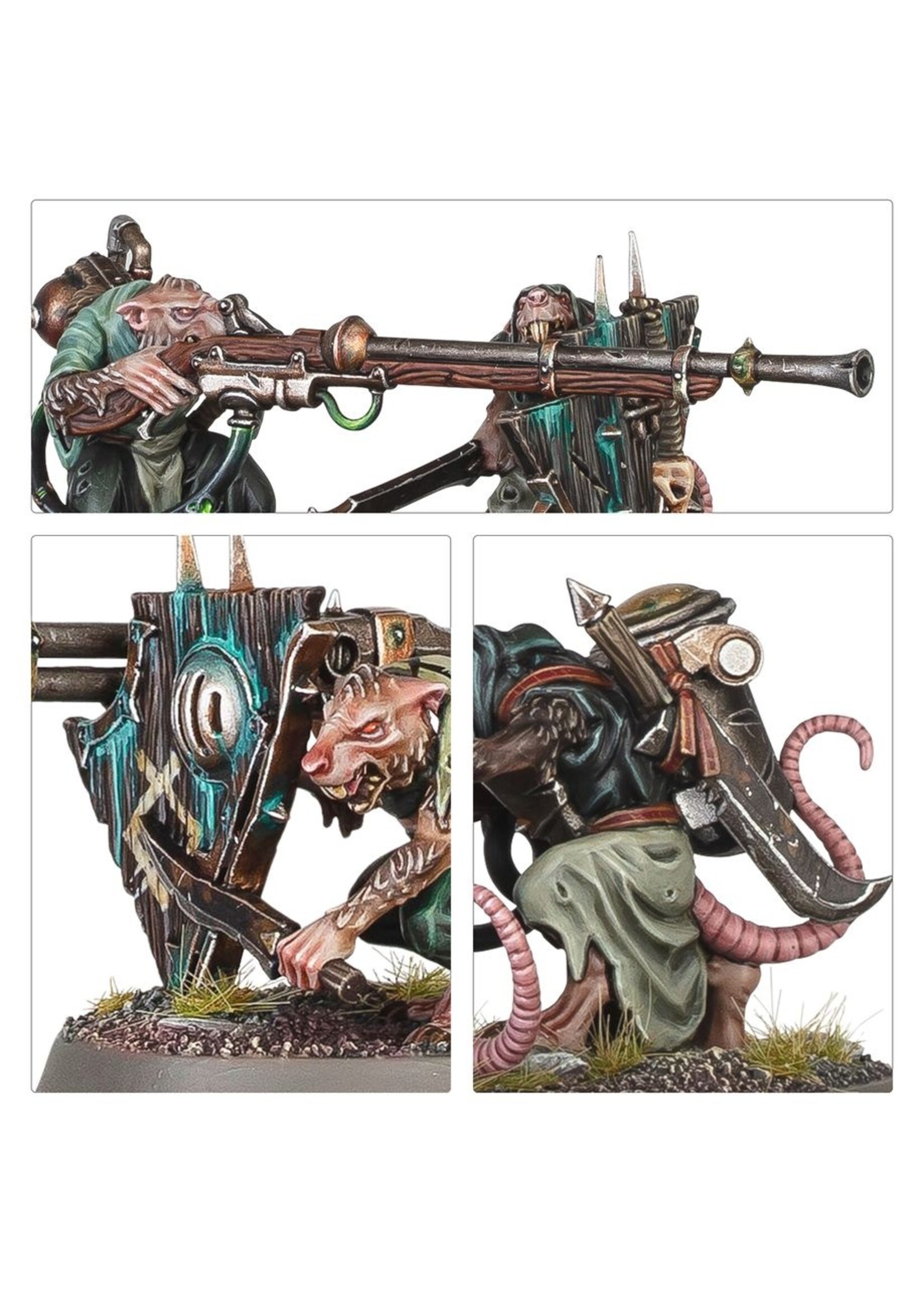 Warhammer: age of sigmar Skaven: Warplock Jezzails