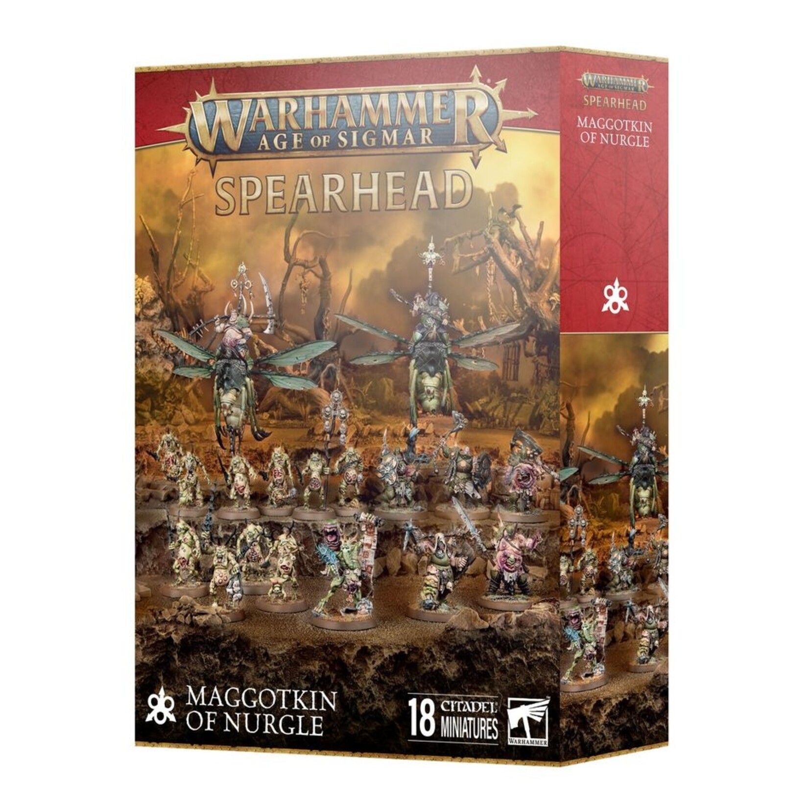 Warhammer: age of sigmar Maggotkin of Nurgle: Spearhead