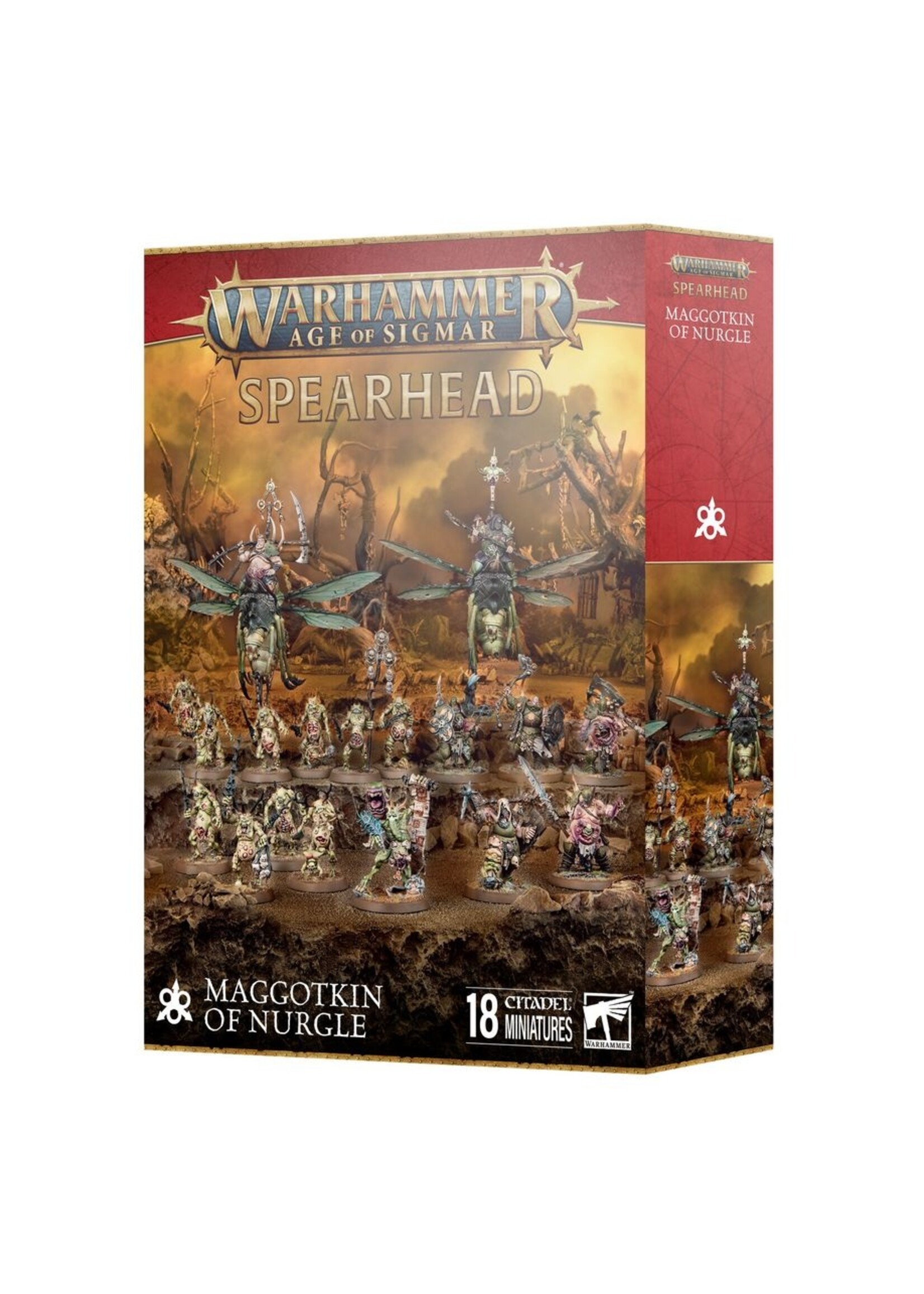 Warhammer: age of sigmar Maggotkin of Nurgle: Spearhead