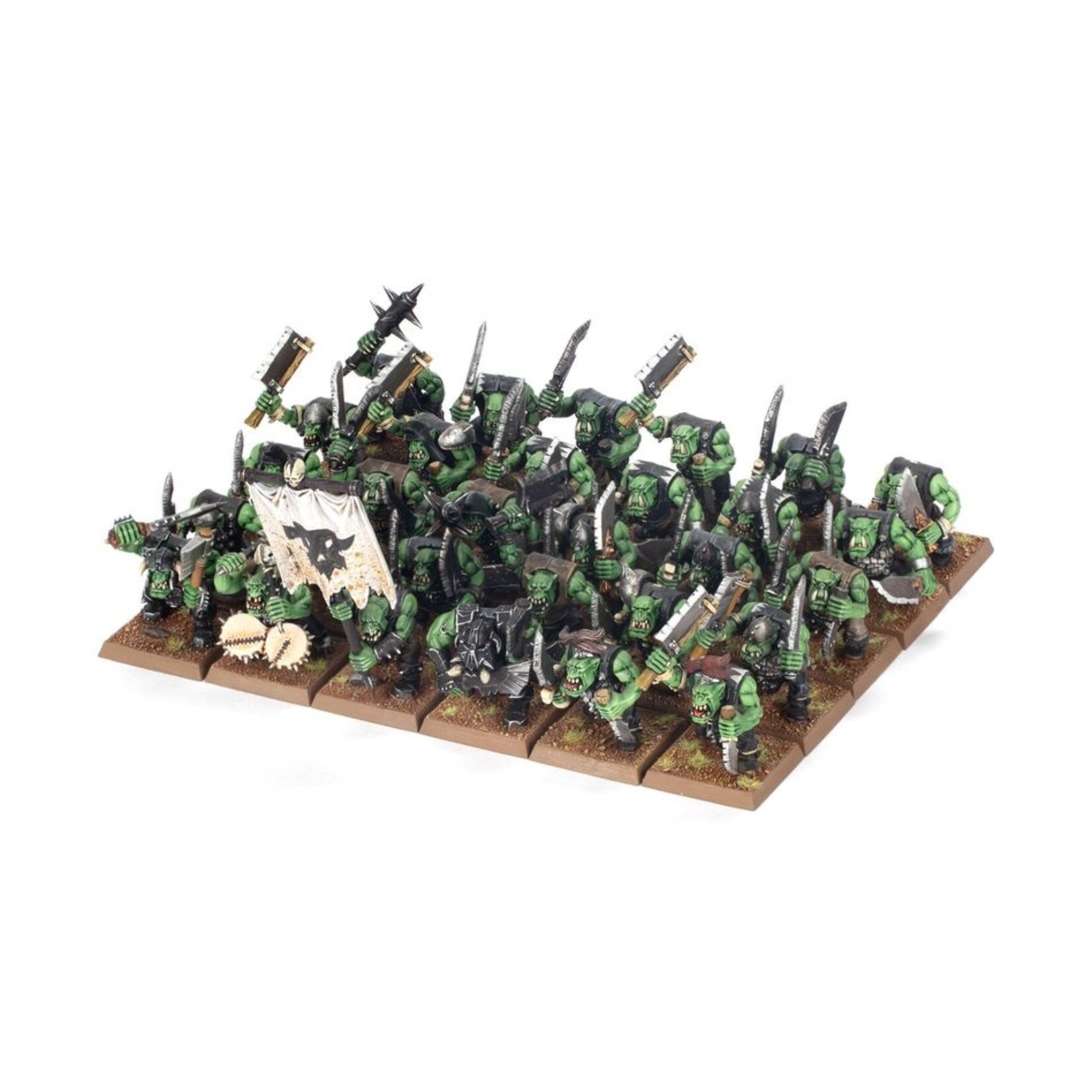 warhammer the old world Orc & Goblin Tribes: Orc Boyz Mob