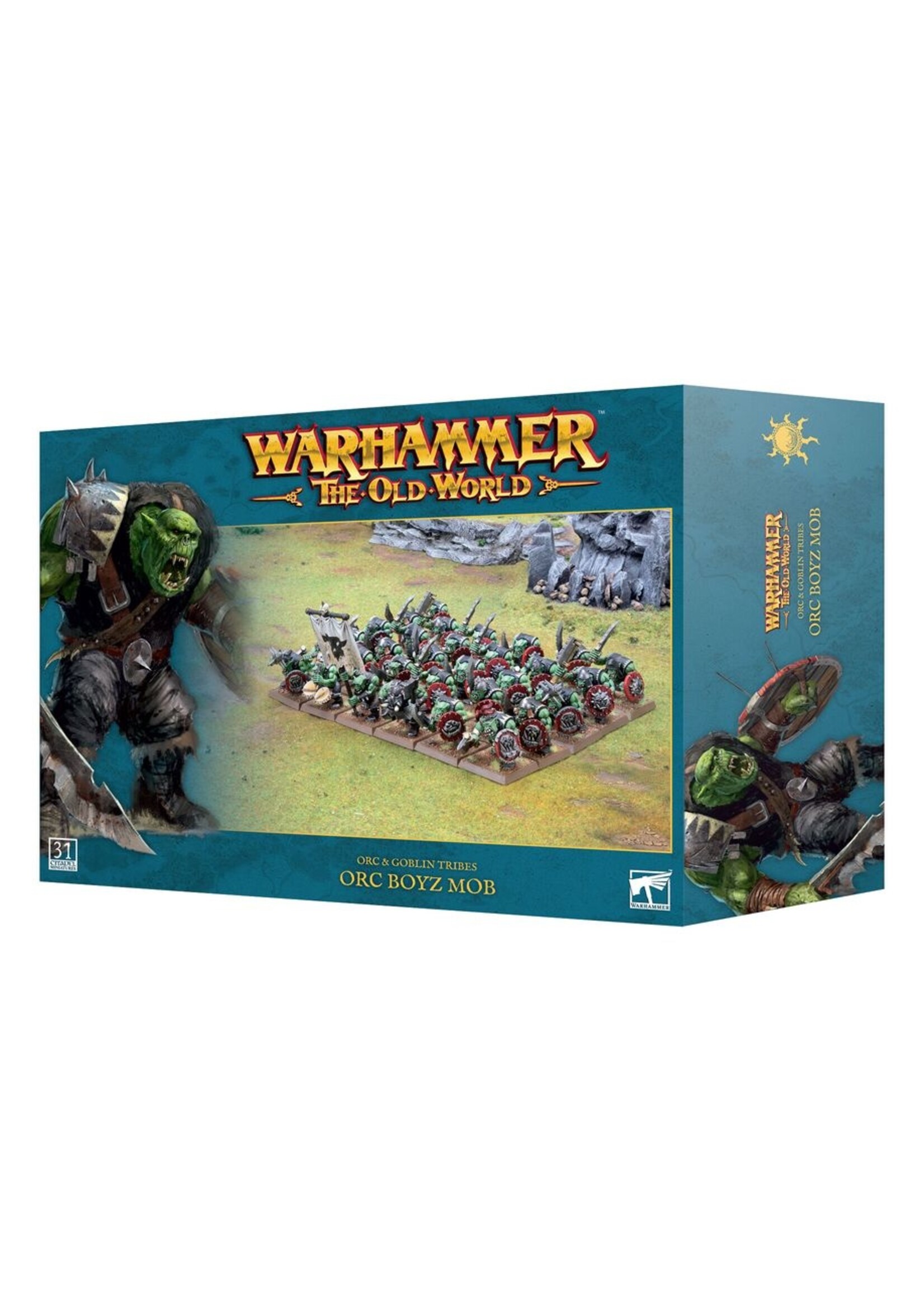 warhammer the old world Orc & Goblin Tribes: Orc Boyz Mob