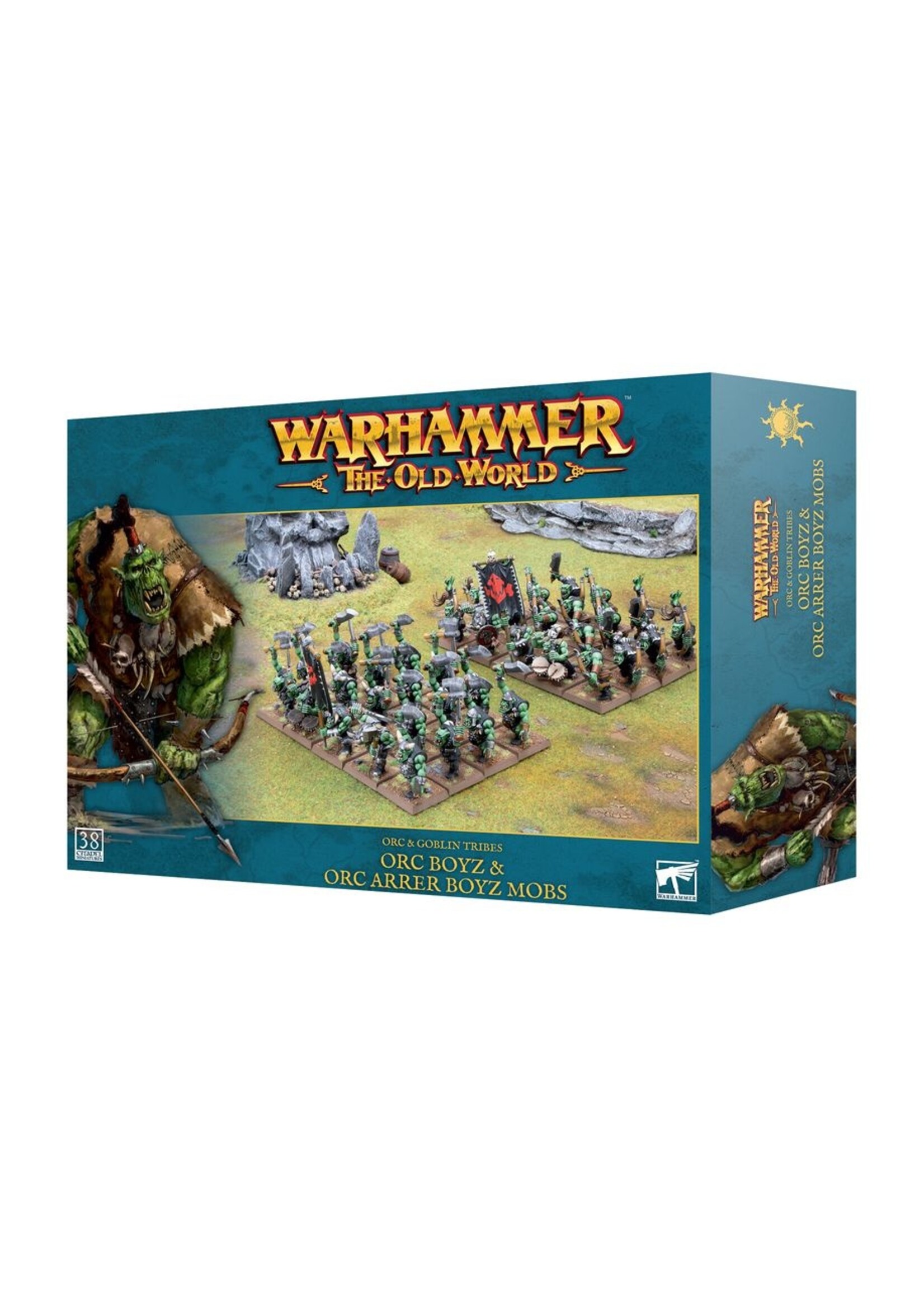 warhammer the old world Orc & Goblin Tribes: Orc Boyz & Orc Arrer Boyz Mobs