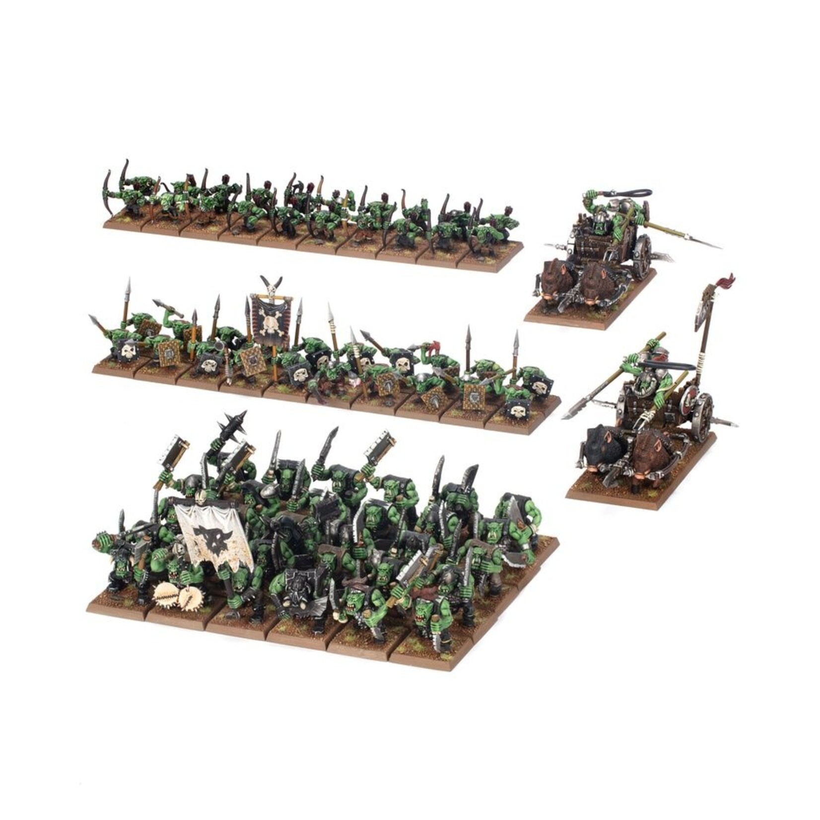 warhammer the old world Orc & Goblin Tribes:  Battalion