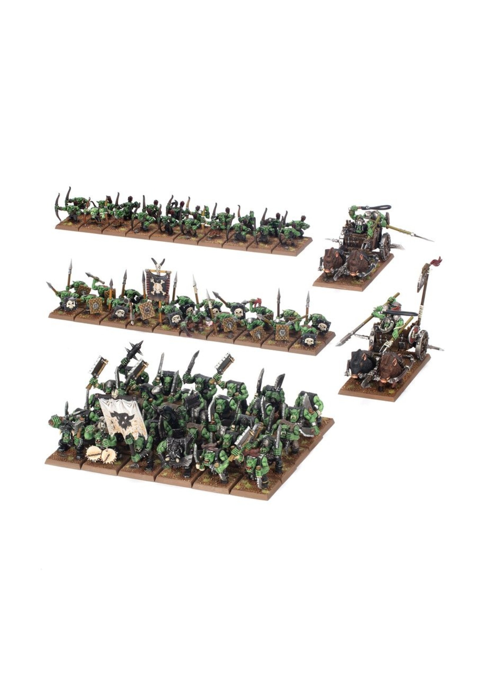warhammer the old world Orc & Goblin Tribes:  Battalion