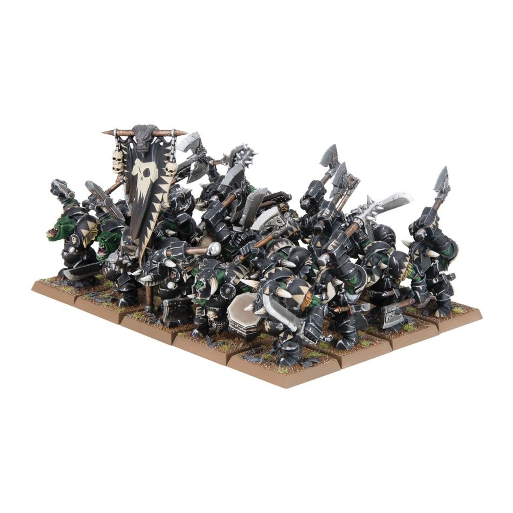 warhammer the old world Orc & Goblin Tribes: Black Orc Mob