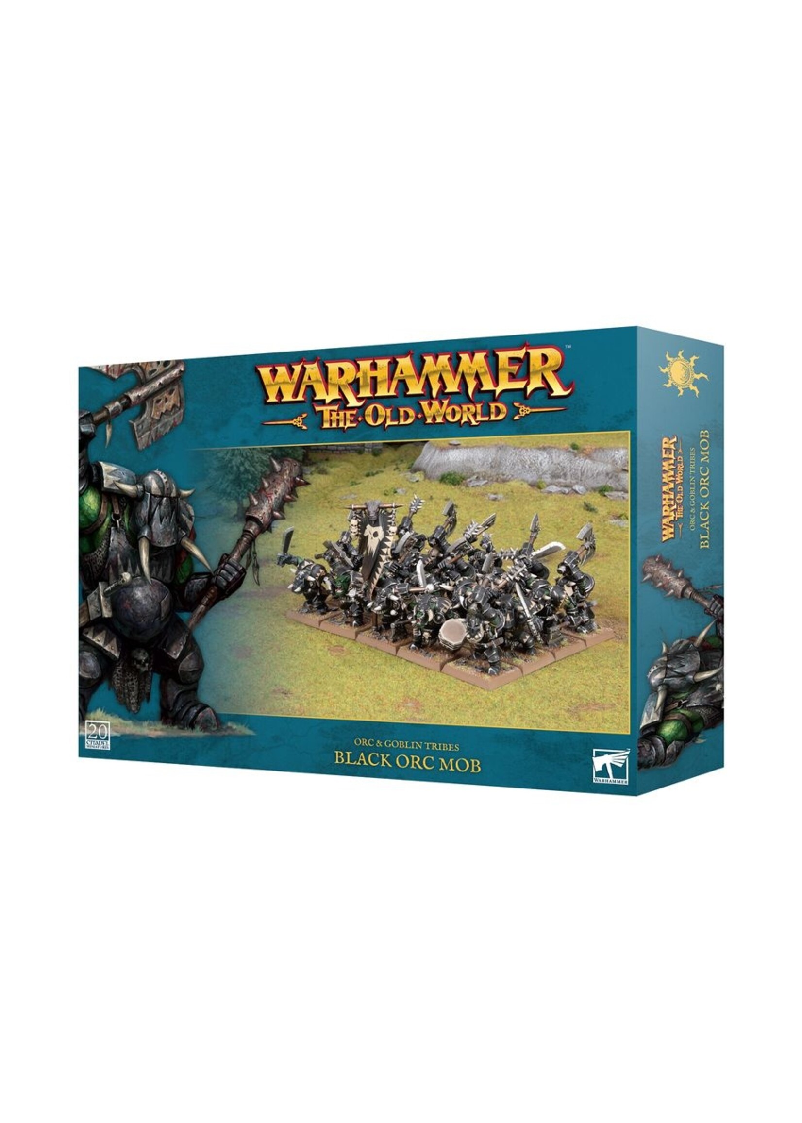 warhammer the old world Orc & Goblin Tribes: Black Orc Mob