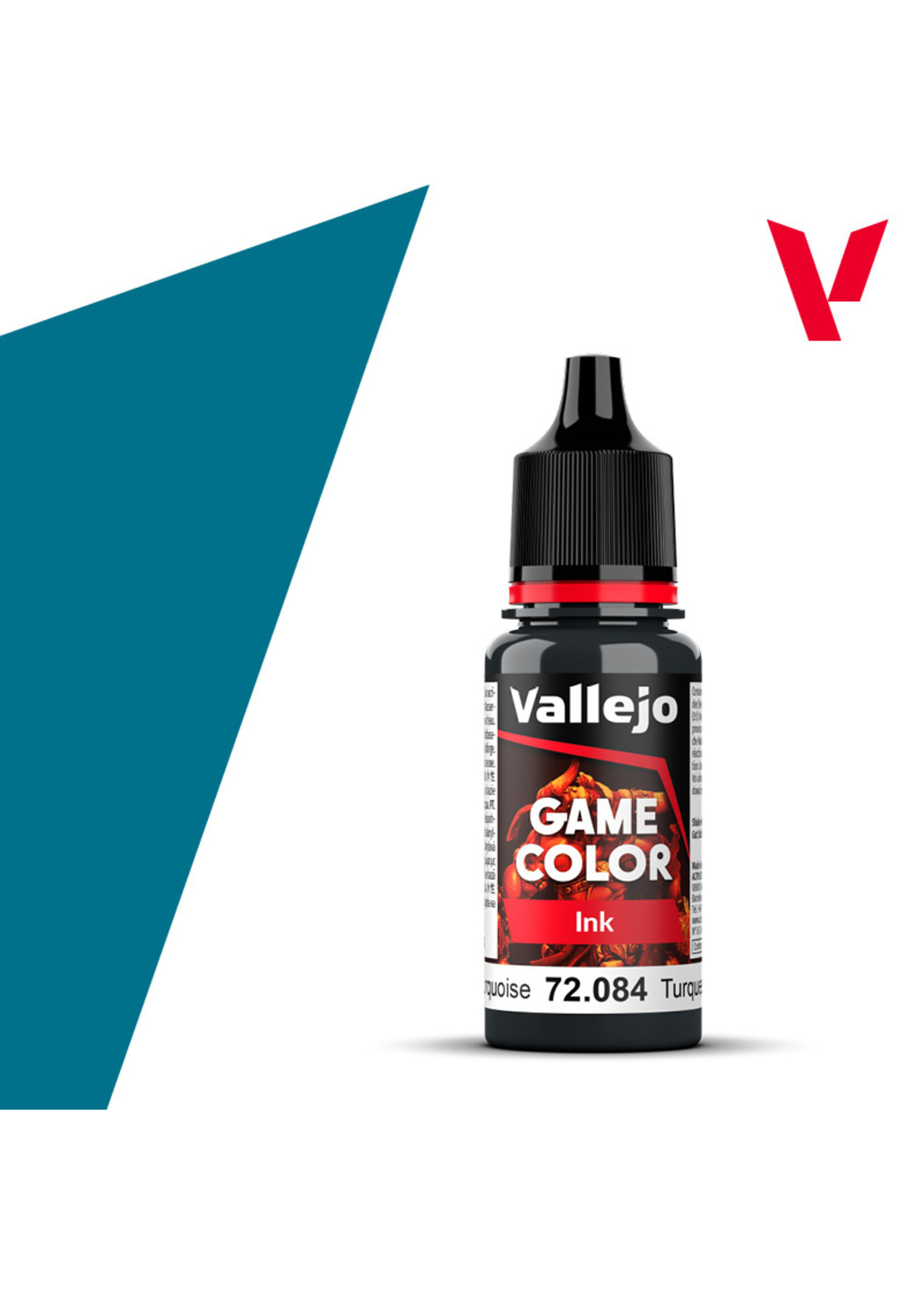 Vallejo Vallejo Game Color Ink: Dark Turquoise
