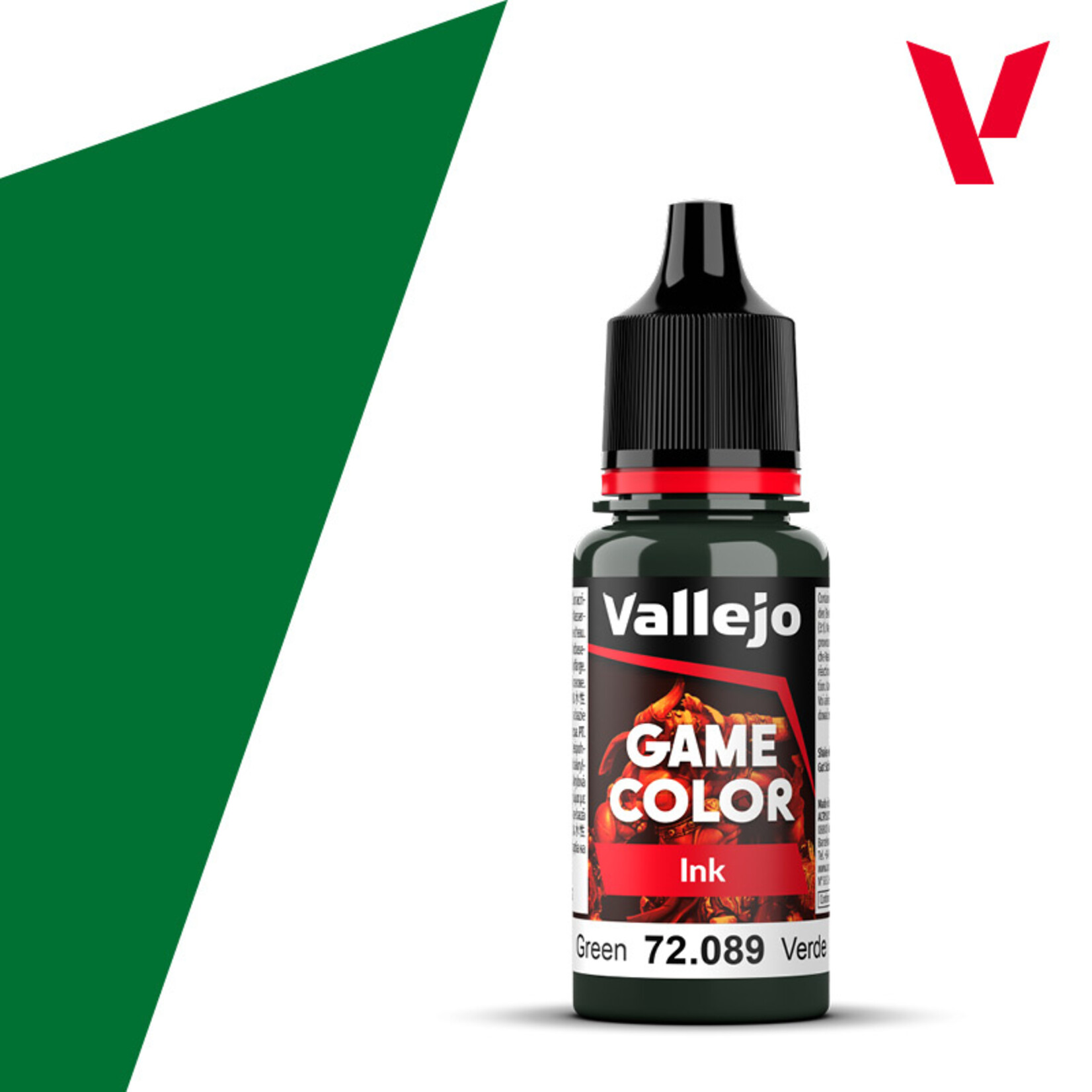 Vallejo Vallejo Game Color Ink: Green