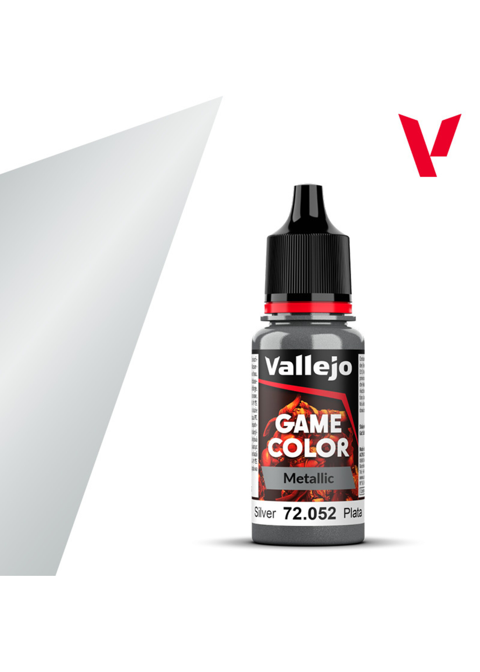 Vallejo Vallejo Game Color Metallic: Silver
