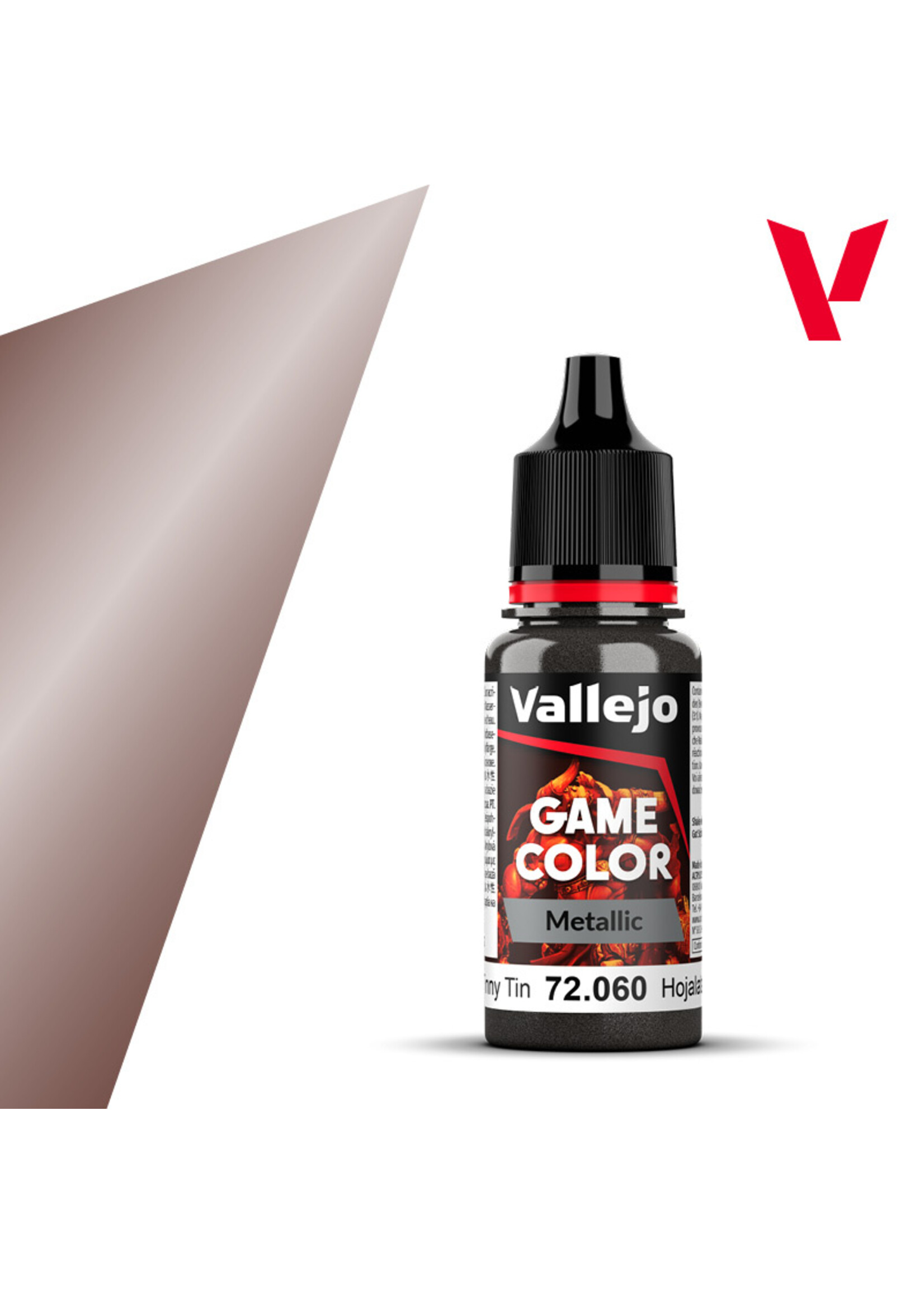 Vallejo Vallejo Game Color Metallic: Tinny Tin
