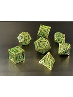 MagicVortex - Dice Emerald Emissary - RPG 7pc Set