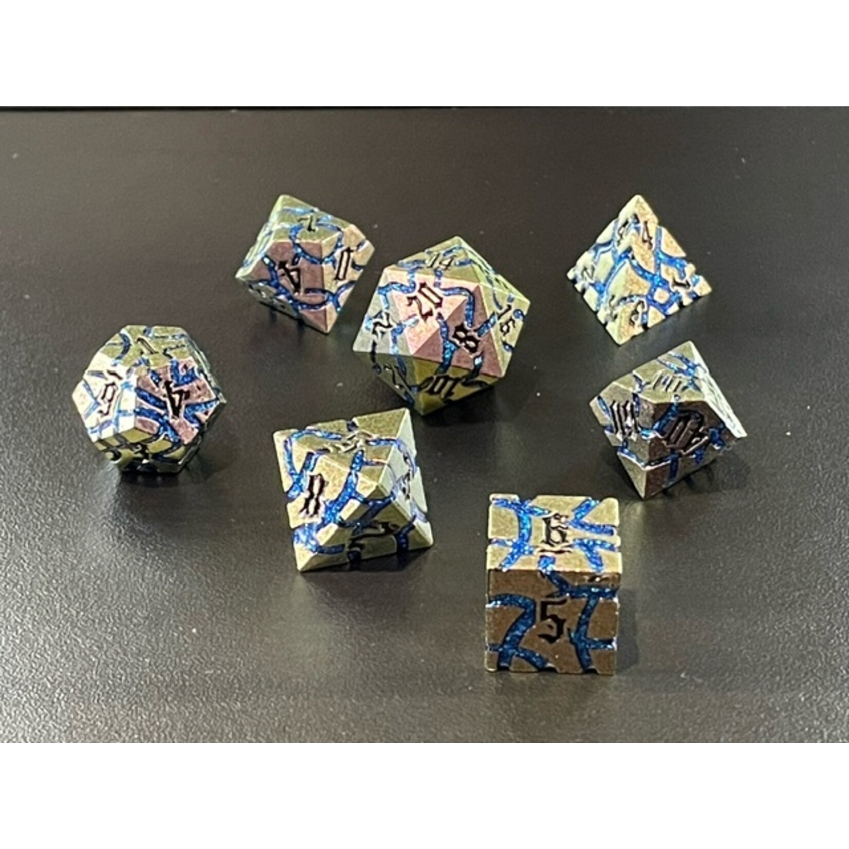 Dakota Irish Colour Shift Purple - 7pc dice set