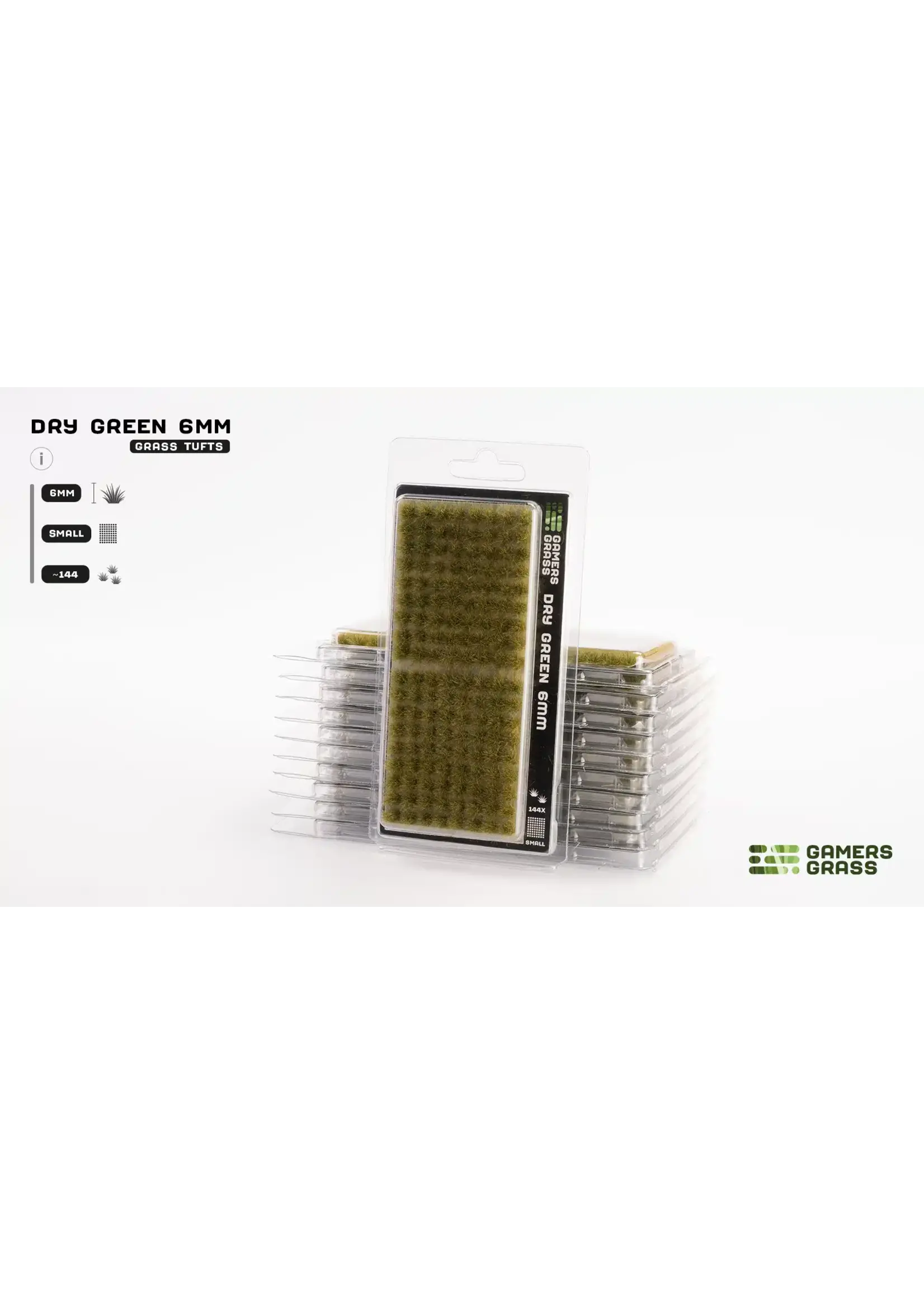 GamersGrass Dry Green - Tuft - 6mm - GamersGrass