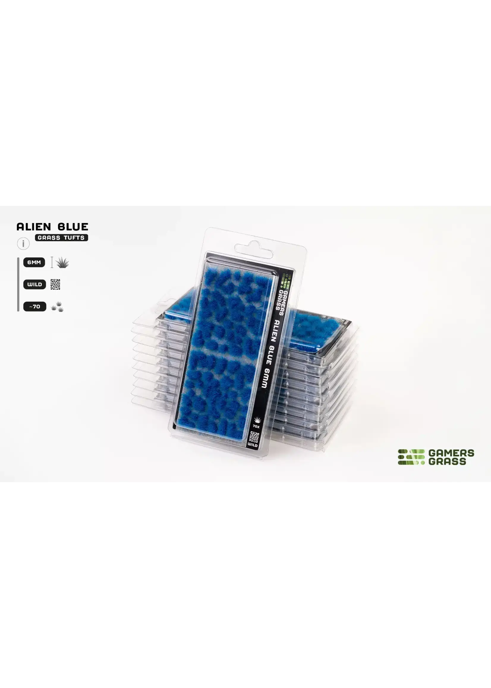 GamersGrass Alien Blue - Wild - 6mm - GamersGrass