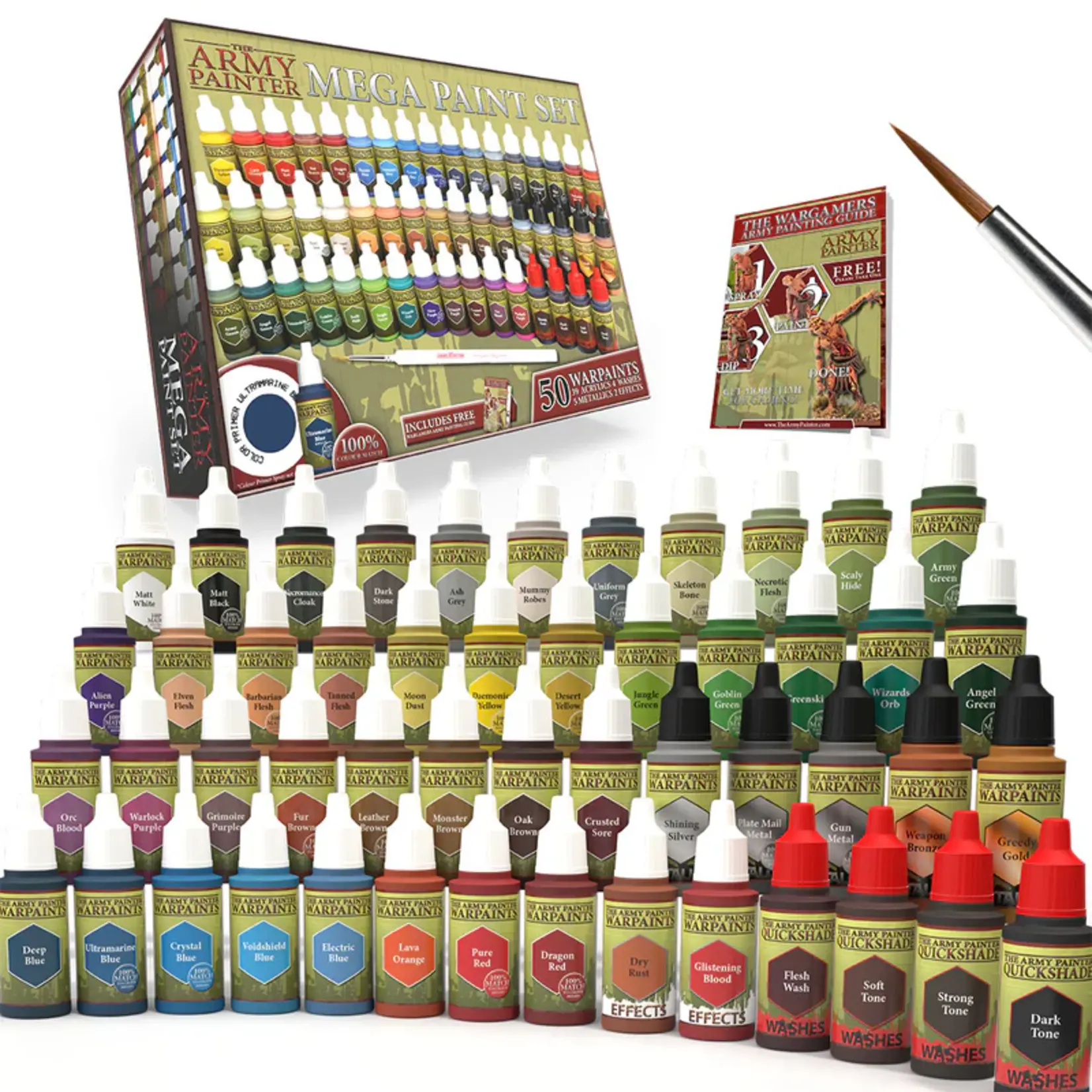 the army painter The Army Painter: Warpaints: Mega Paint Set