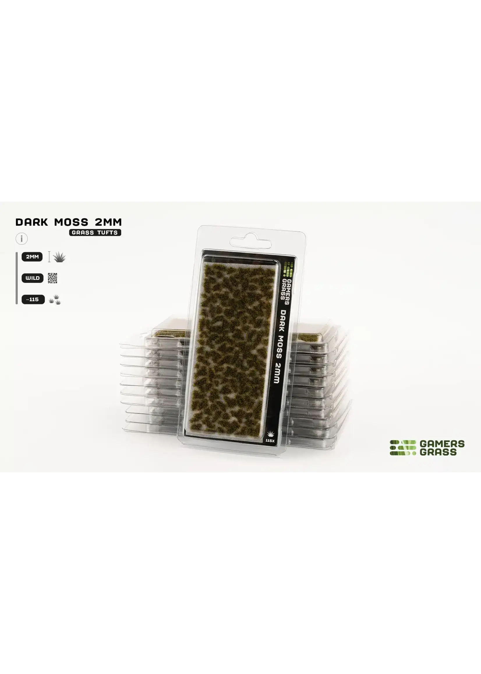 GamersGrass Dark Moss - Tiny - 2mm - GamersGrass