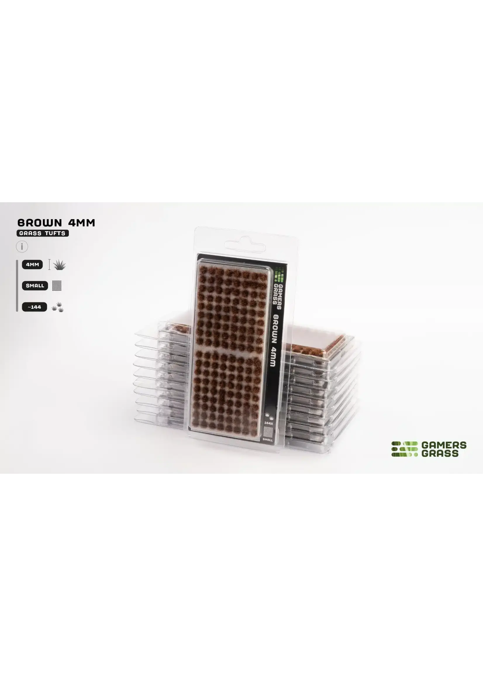 GamersGrass Brown - Tuft - 4mm - GamersGrass