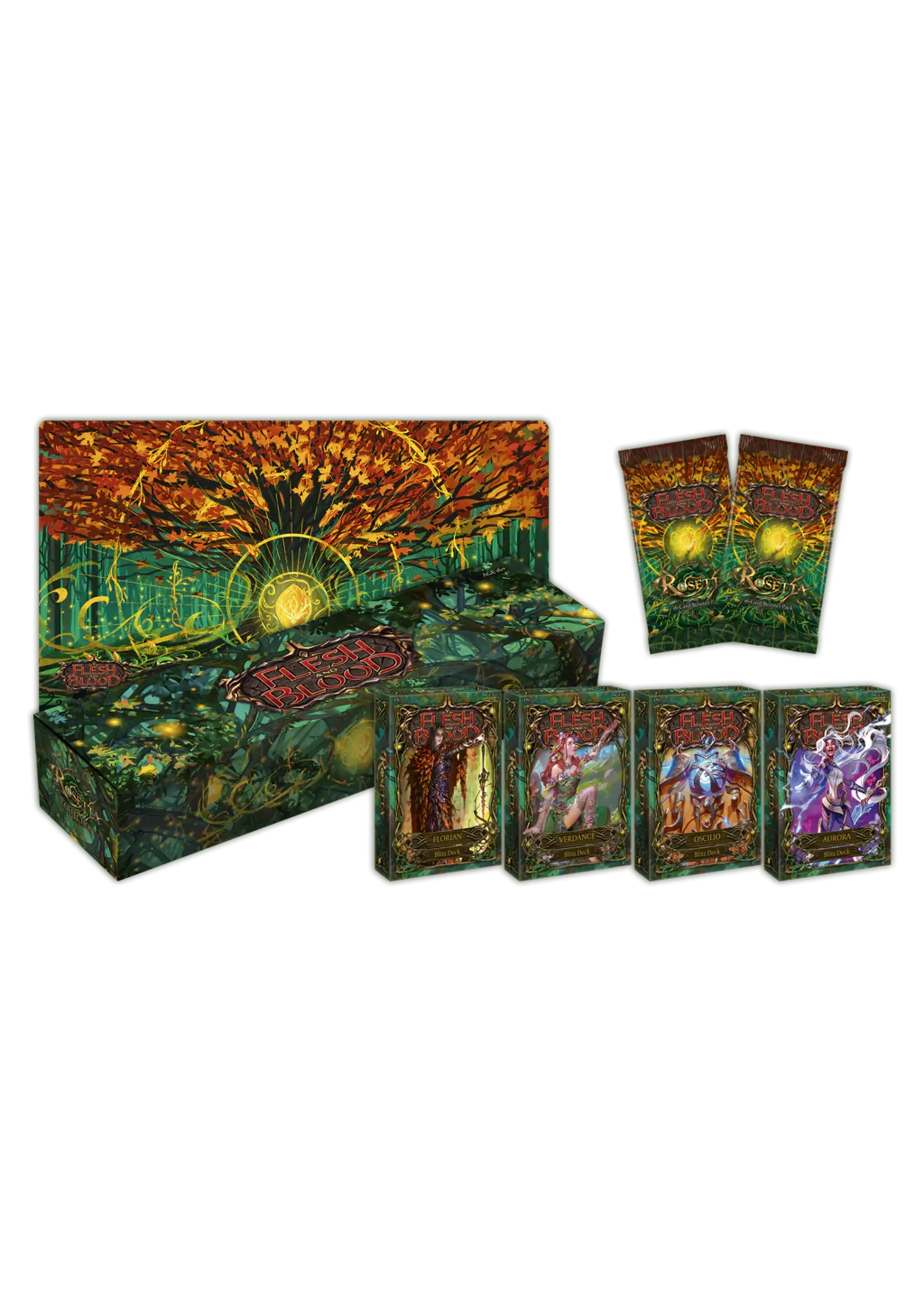 Flesh and Blood Flesh and blood: Rosetta - Blitz Deck Collection