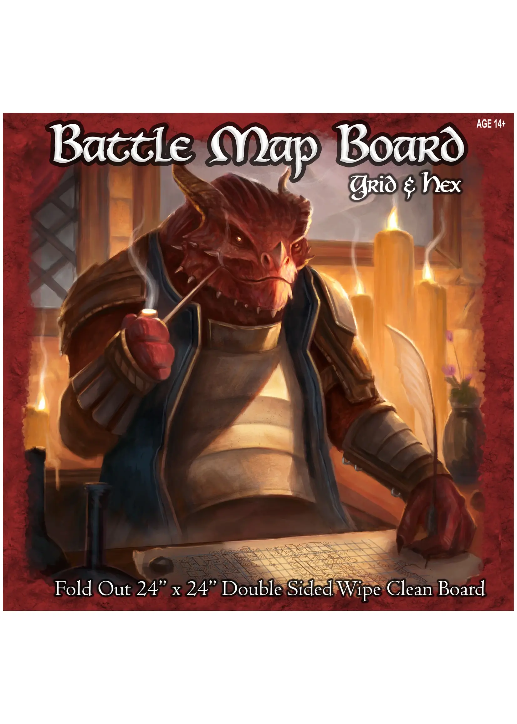 Dungeons & Dragons Battle Map Board - Grid & Hex
