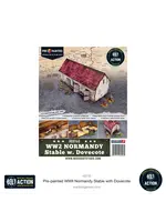 Bolt action Bolt Action: Pre-Painted WWII Normandy Stable With Dovecote
